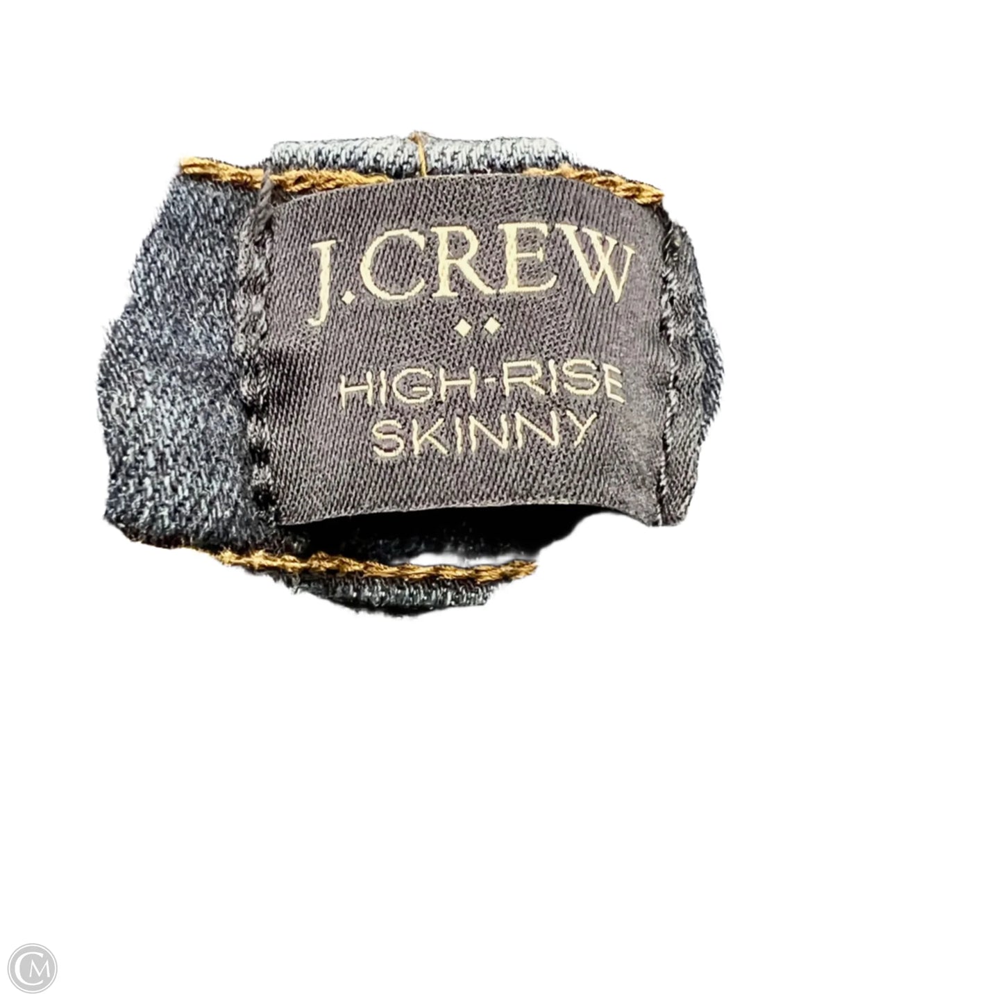 Jeans Skinny By J. Crew In Blue Denim, Size: 12
