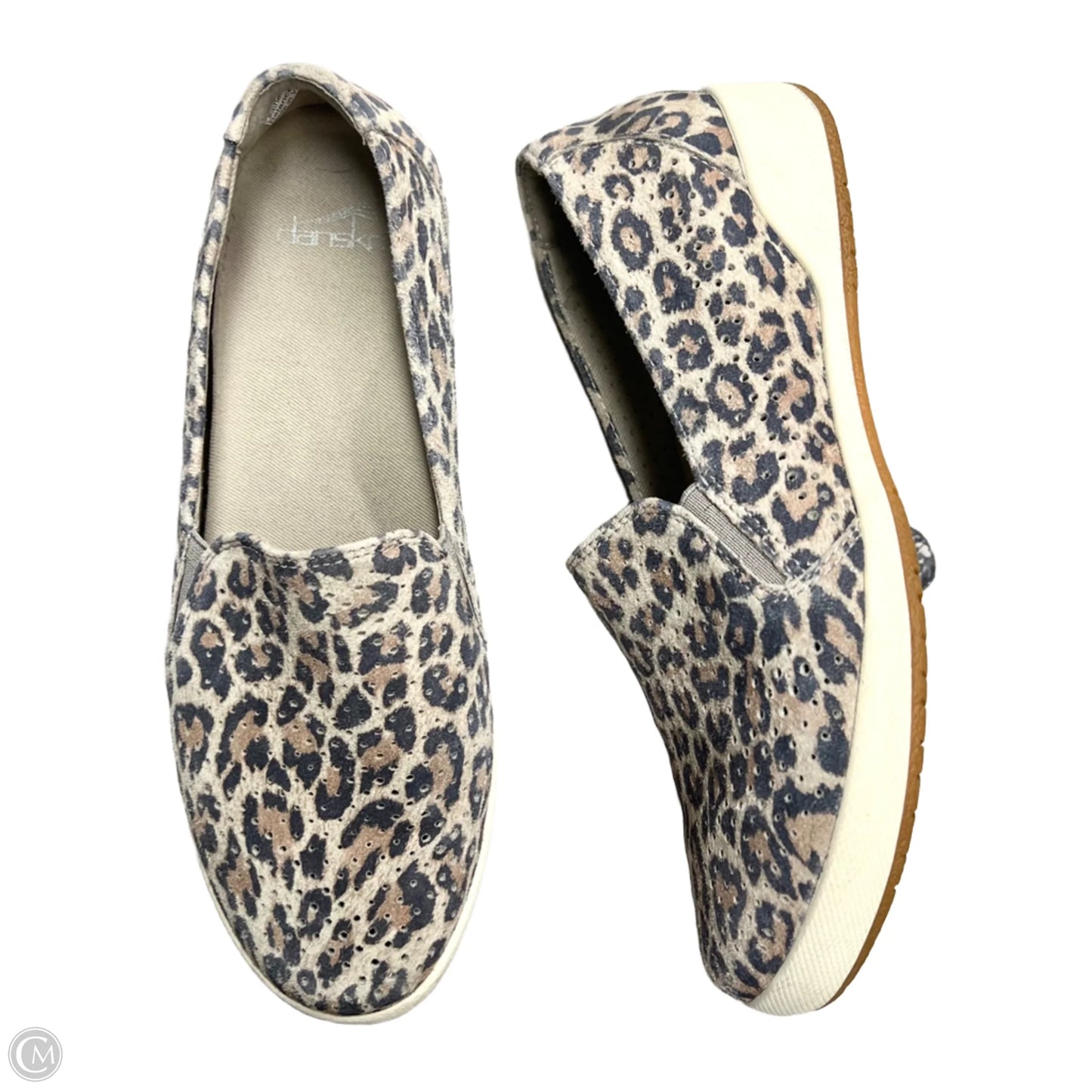 Shoes Flats By Dansko In Animal Print, Size: 7.5