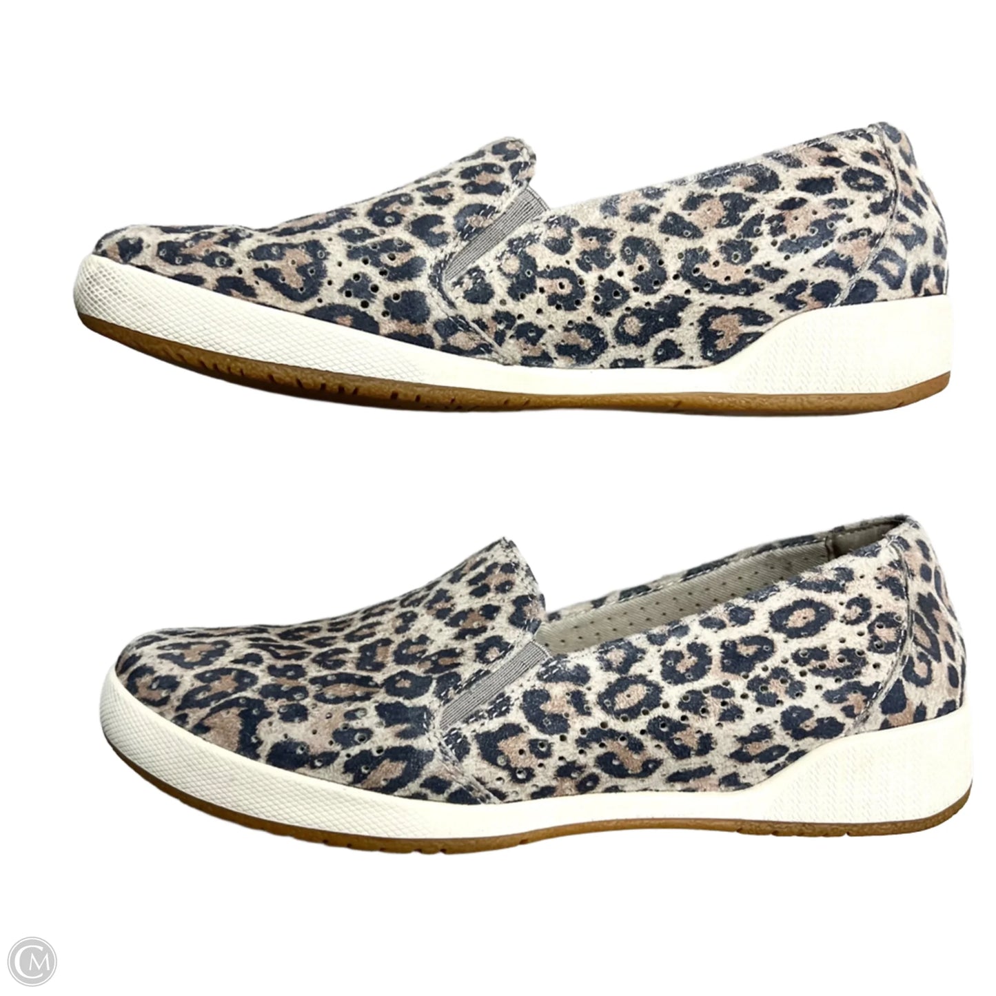 Shoes Flats By Dansko In Animal Print, Size: 7.5