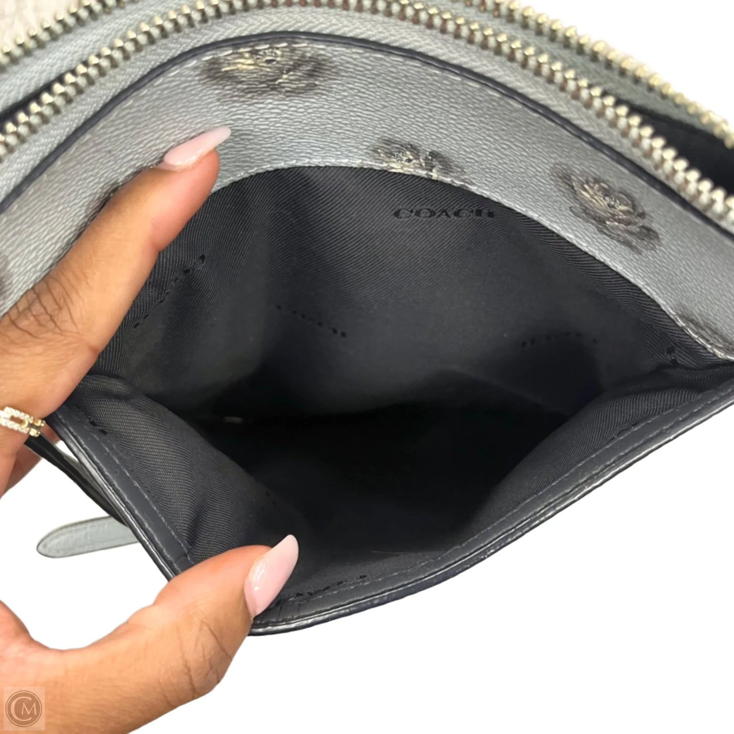 Crossbody Designer By Coach, Size: Medium