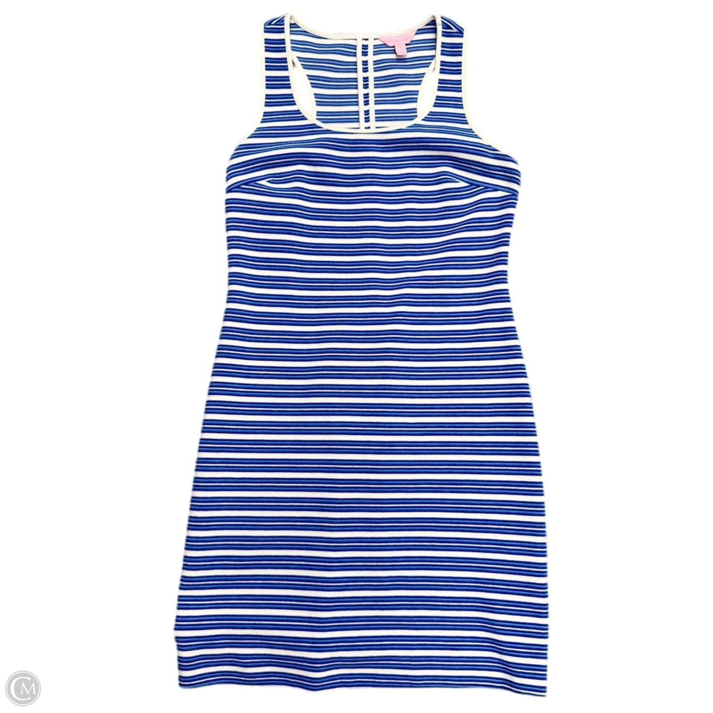 Dress Designer By Lilly Pulitzer In Blue & White, Size: S