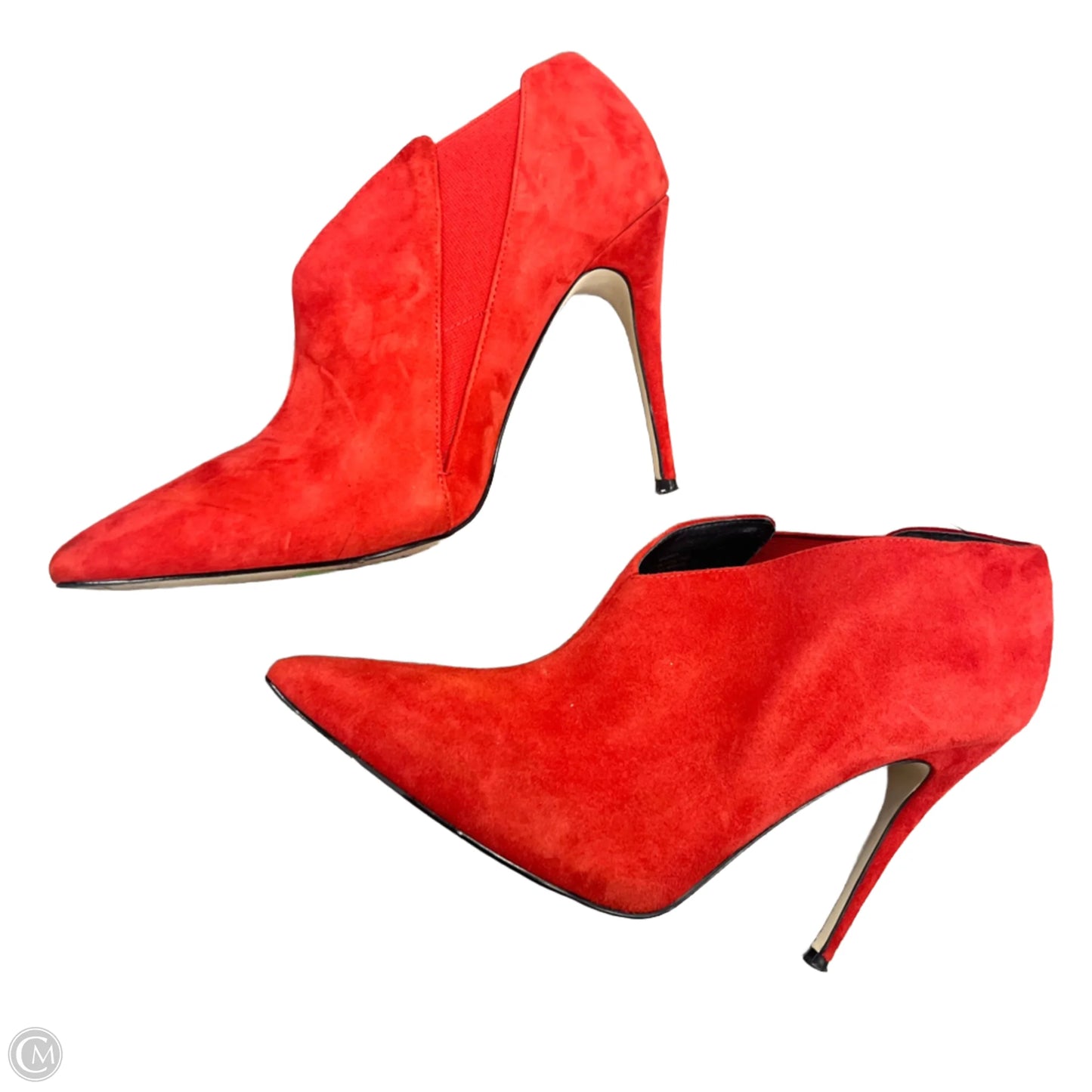 Shoes Heels Stiletto By Guess In Red, Size: 10