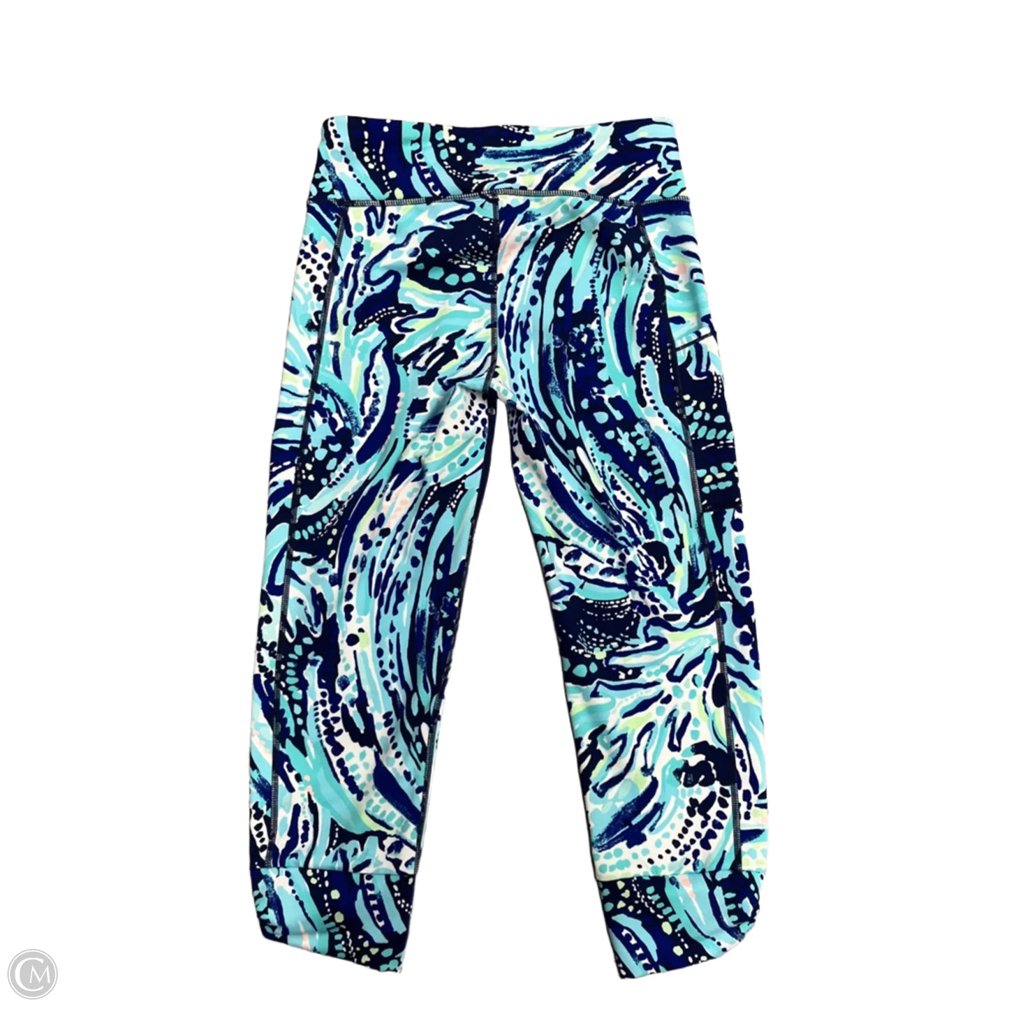 Pants Designer By Lilly Pulitzer In Blue & Green, Size: S