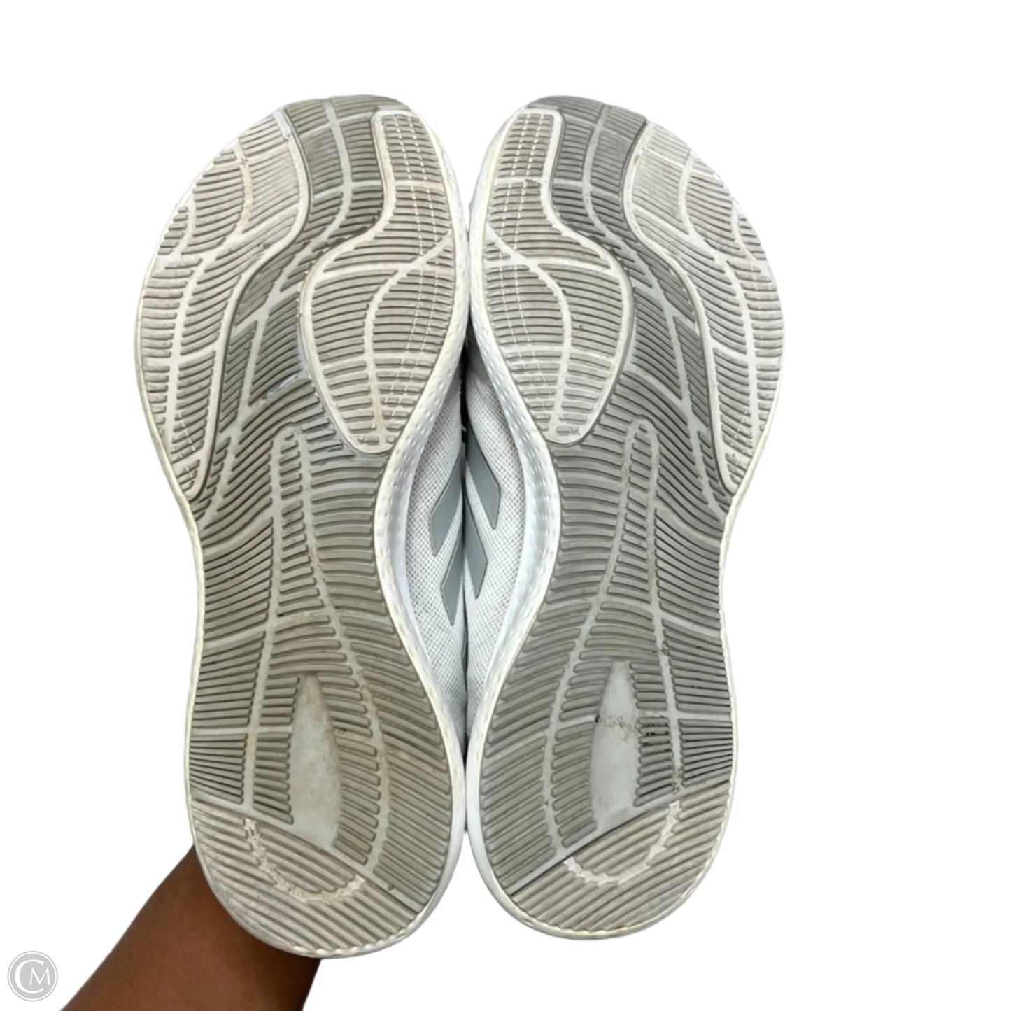 Shoes Athletic By Adidas In White, Size: 5.5