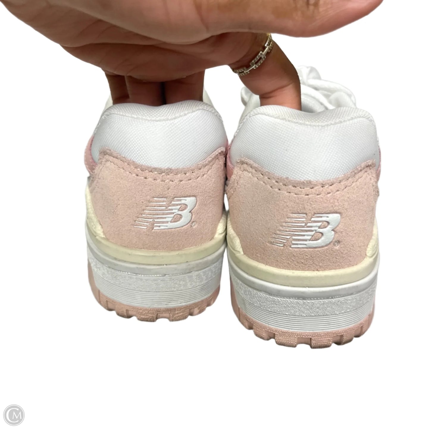 Shoes Athletic By New Balance In Pink & White, Size: 7.5