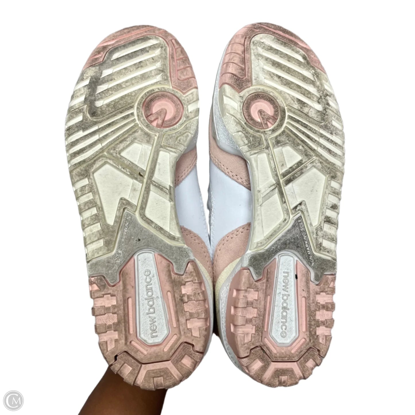 Shoes Athletic By New Balance In Pink & White, Size: 7.5