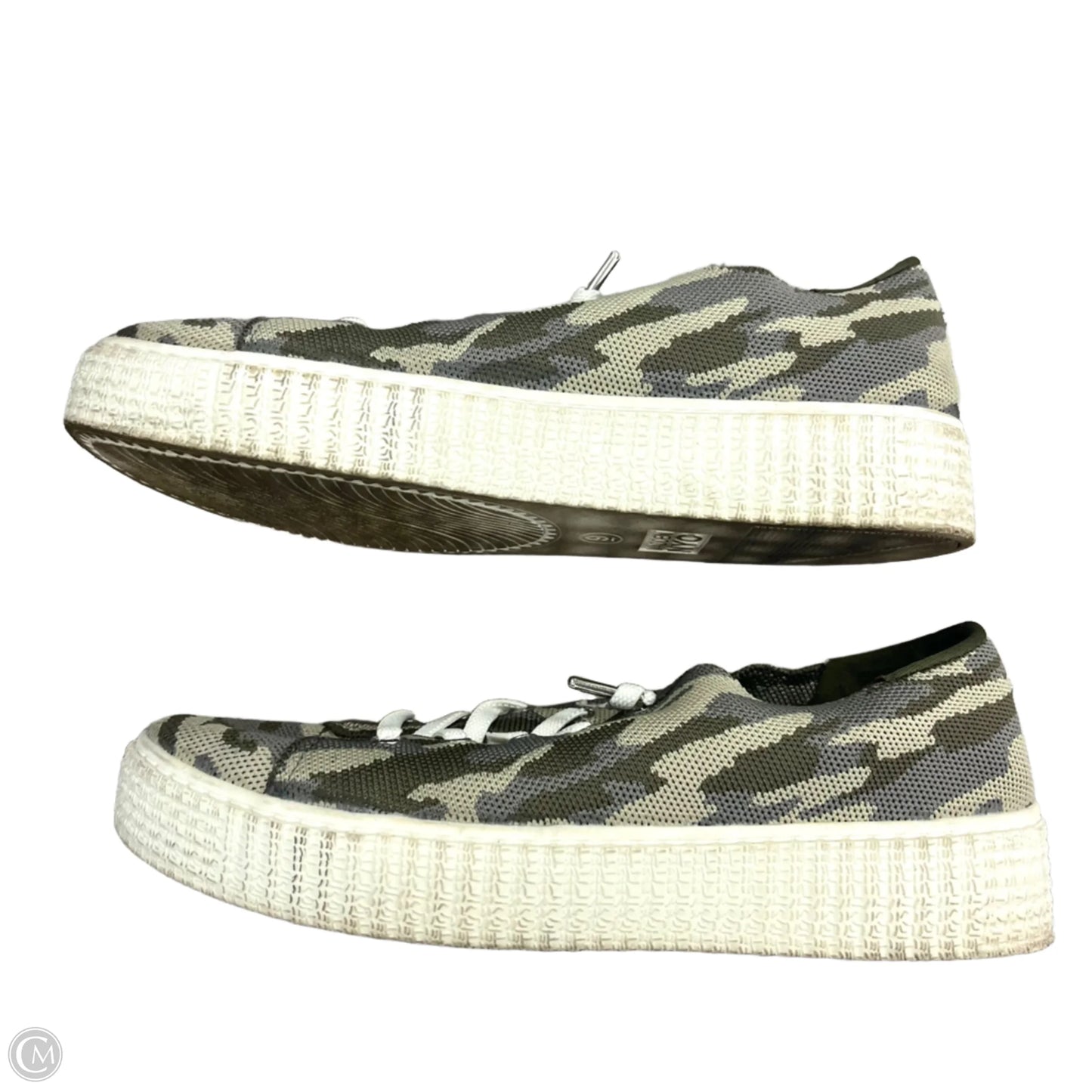 Shoes Sneakers By Madden Nyc In Camouflage Print, Size: 9