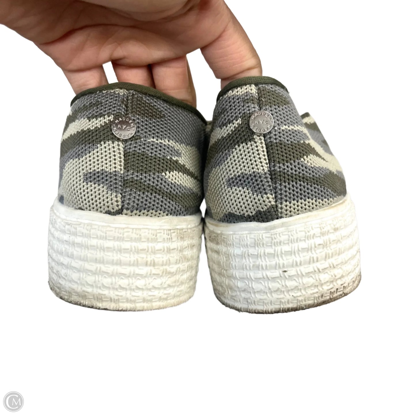 Shoes Sneakers By Madden Nyc In Camouflage Print, Size: 9