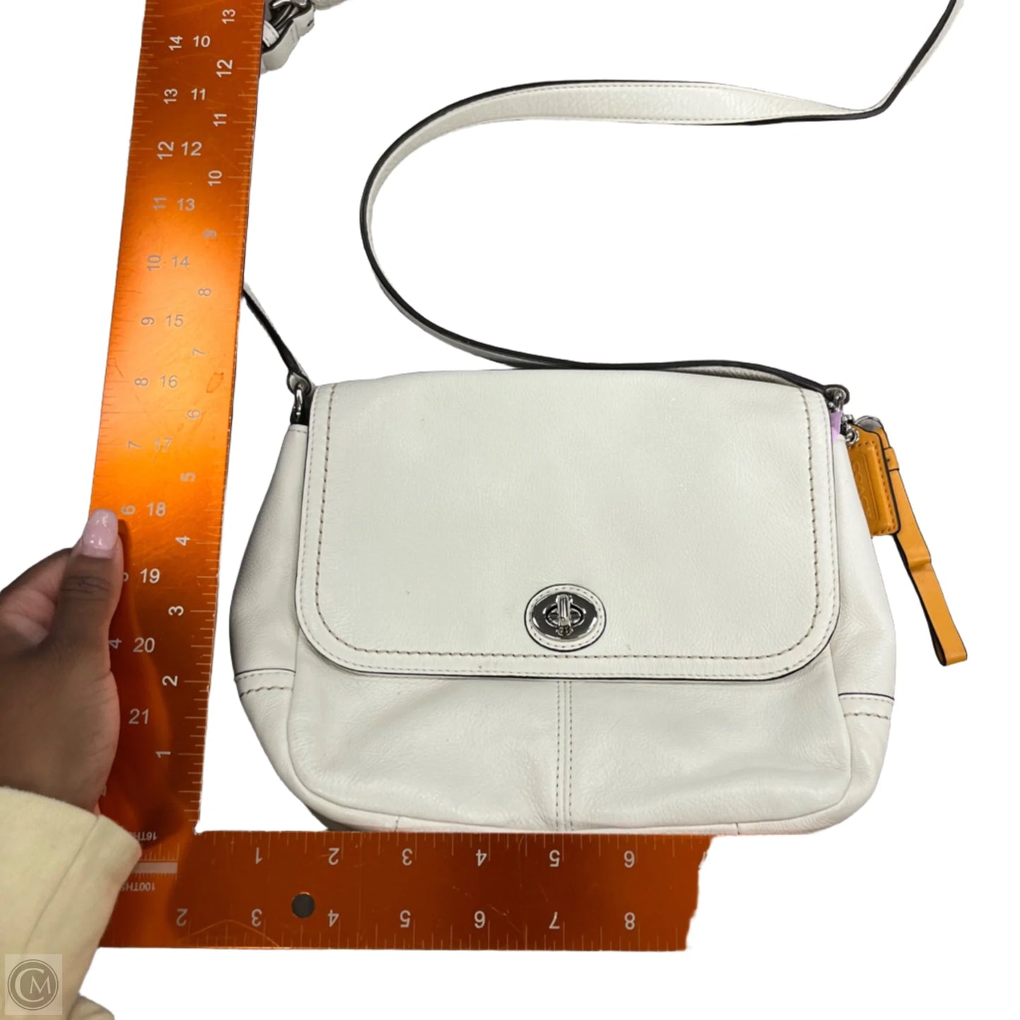 Crossbody Designer By Coach, Size: Small