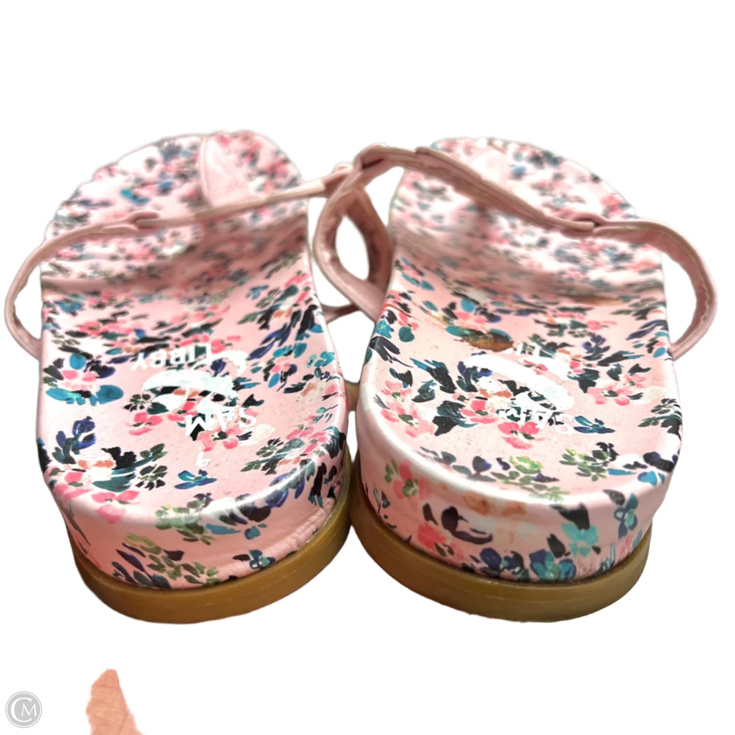 Sandals Flats In Pink, Size: 9