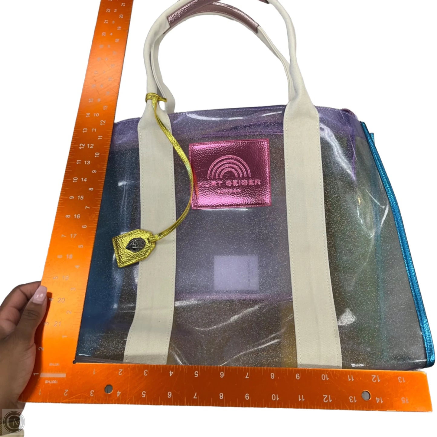Tote Designer By Kurt Geiger, Size: Large