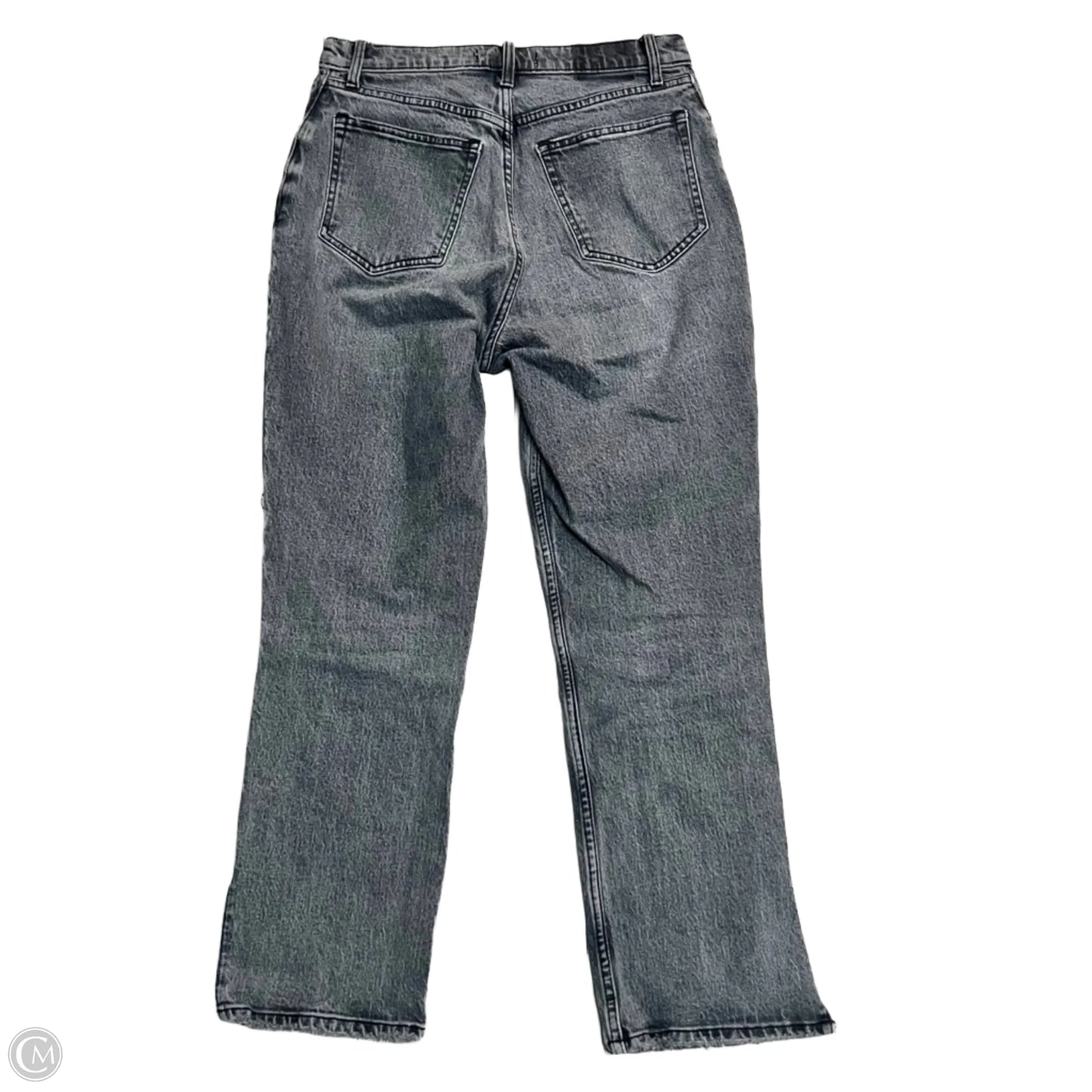 Jeans Flared By Abercrombie And Fitch In Black Denim, Size: 8p