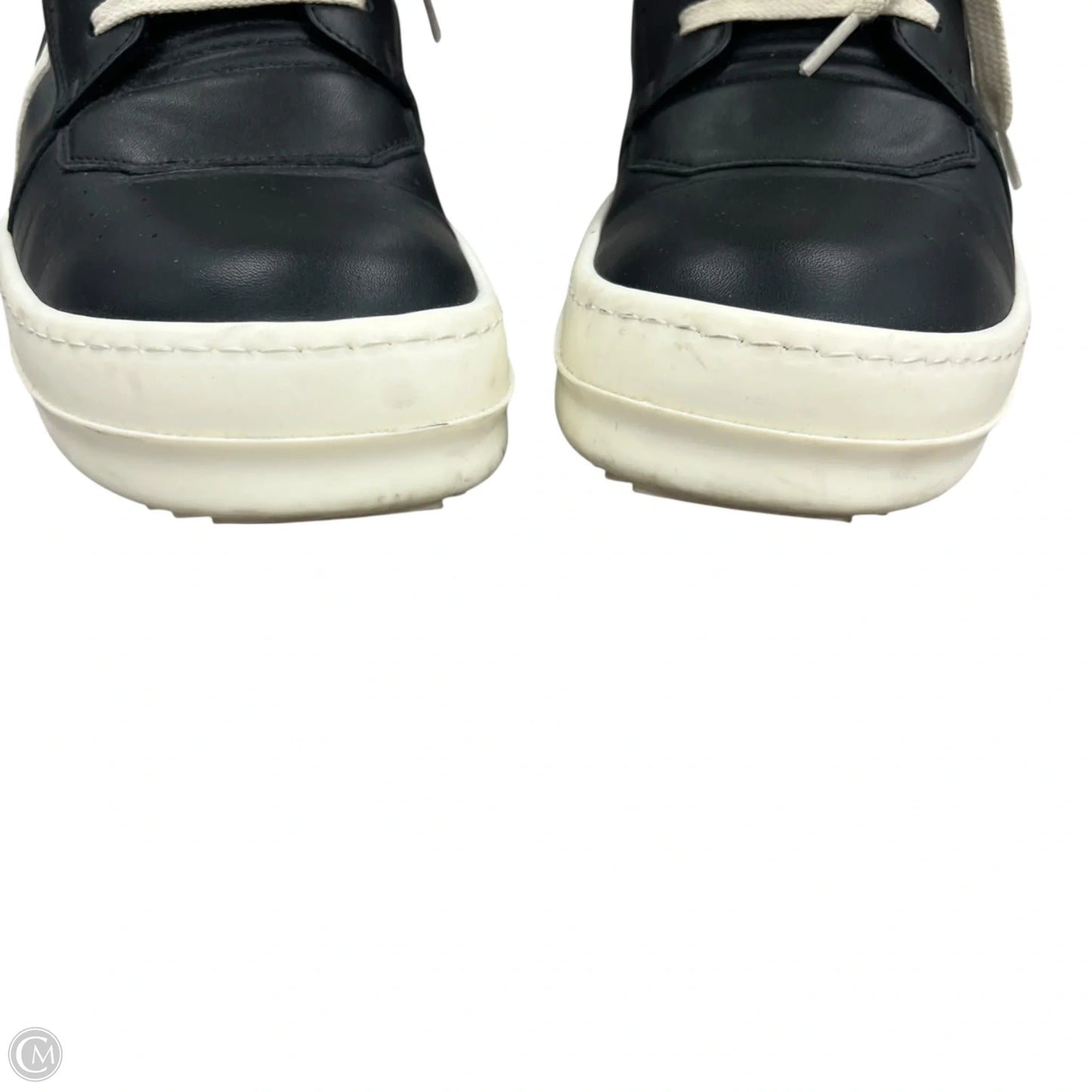 Shoes Designer By Rick Owens In Black & White, Size: 9.5