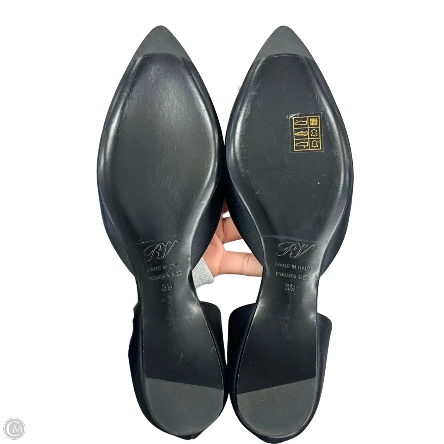 Shoes Designer By Roger Vivier In Black & Green, Size: 8.5