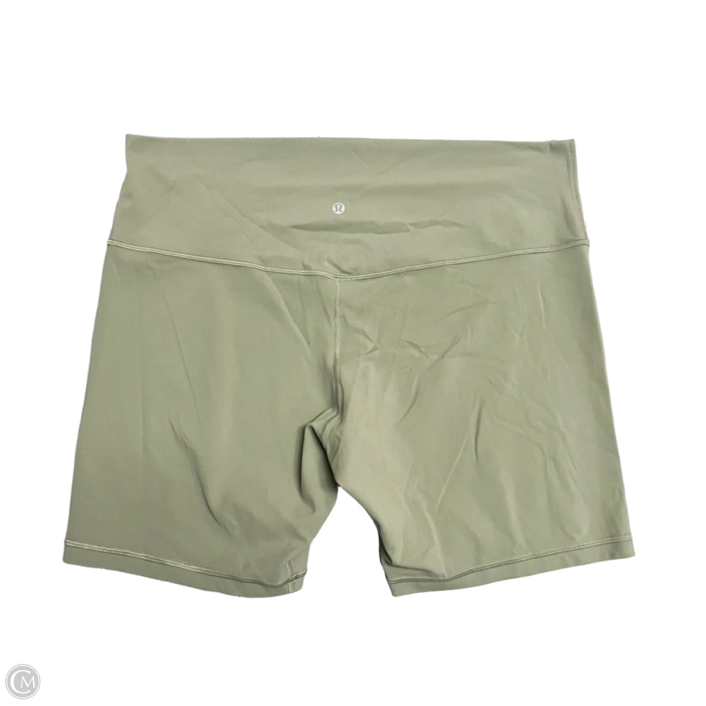 Athletic Shorts By Lululemon In Green, Size: 18
