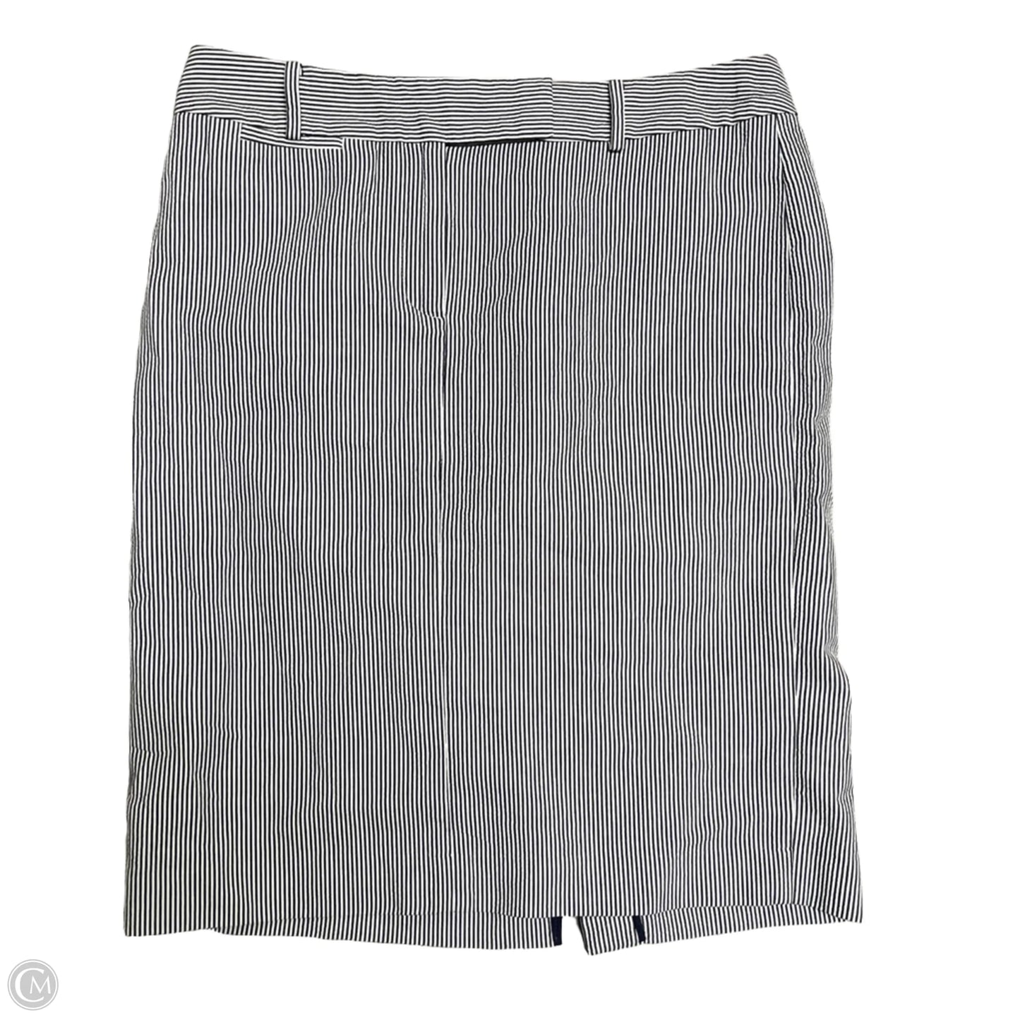 Skirt Midi By Talbots In Striped Pattern, Size: 8