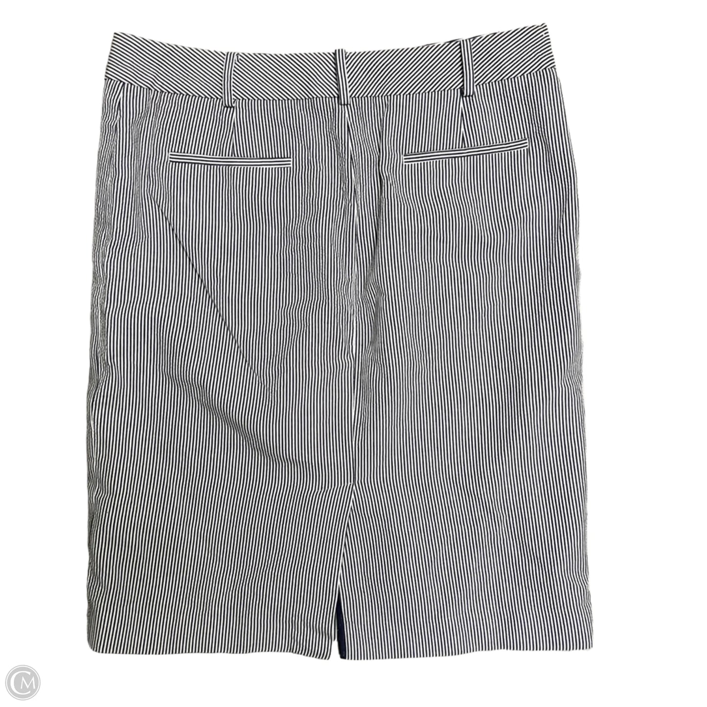 Skirt Midi By Talbots In Striped Pattern, Size: 8