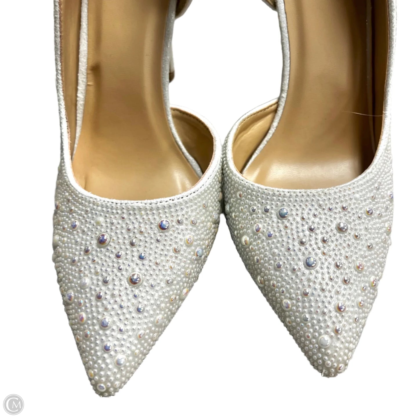 Shoes Heels Stiletto By D Bellissimo In White, Size: 8