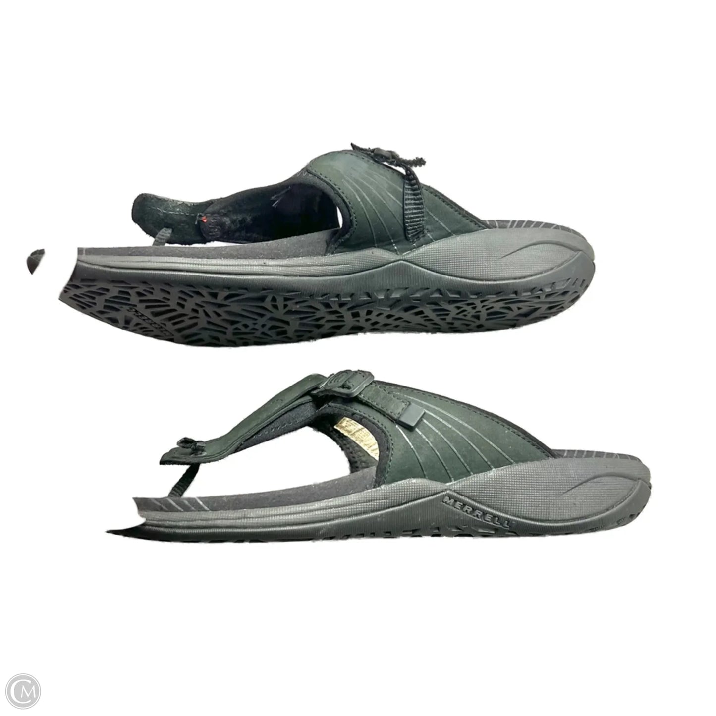 Sandals Flip Flops By Merrell In Black, Size: 6