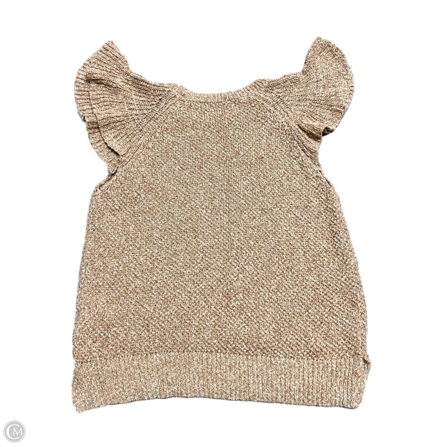 Top Sleeveless By Madewell In Brown, Size: M