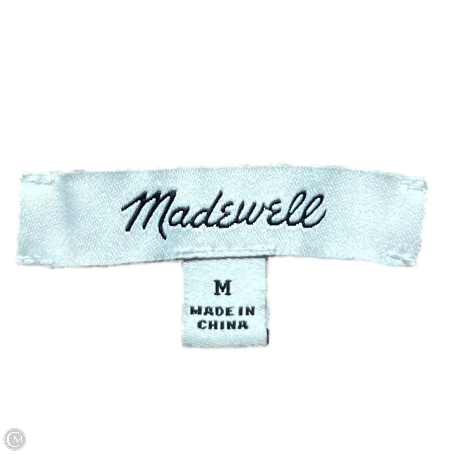 Top Sleeveless By Madewell In Brown, Size: M