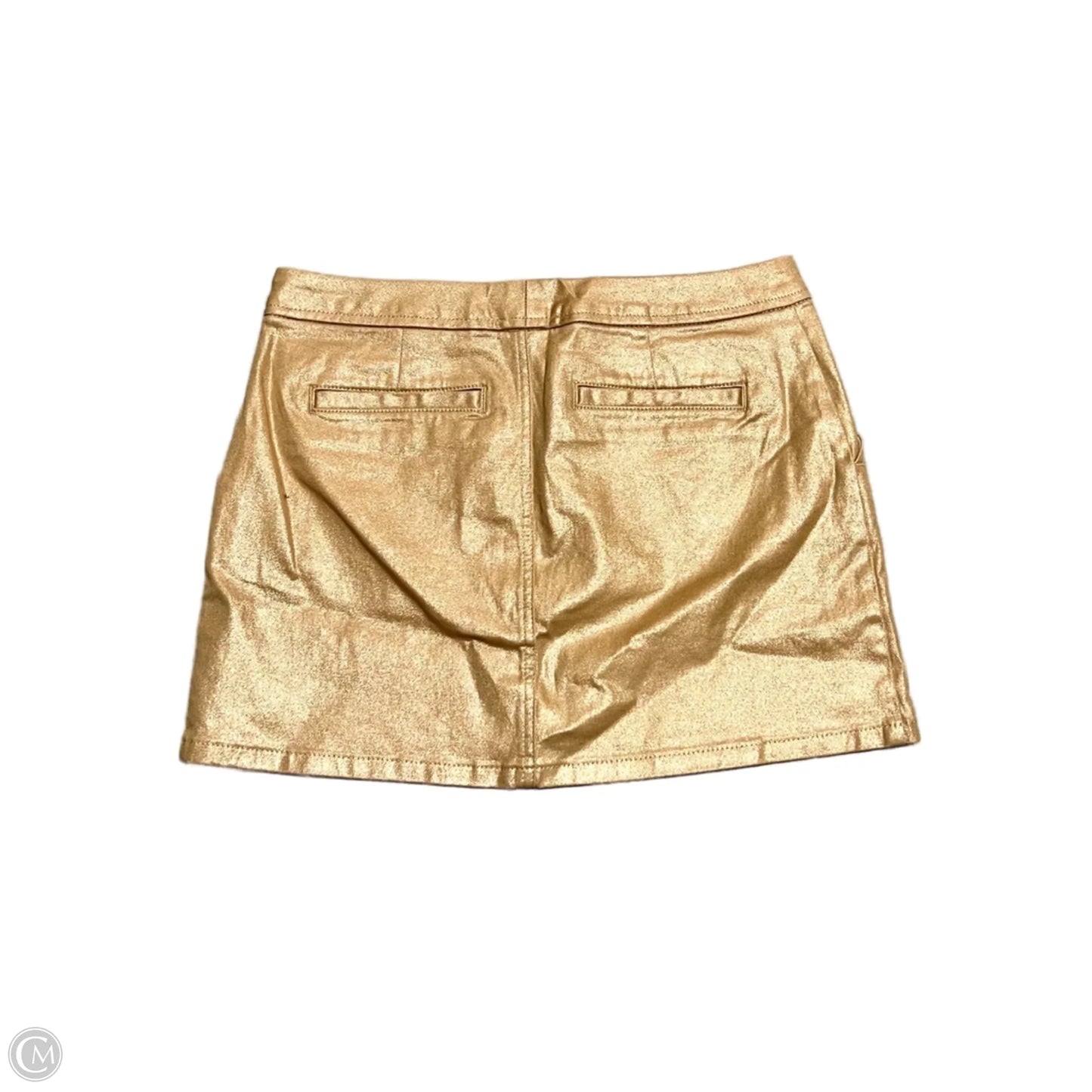 Skirt Designer By Lilly Pulitzer In Gold, Size: 2