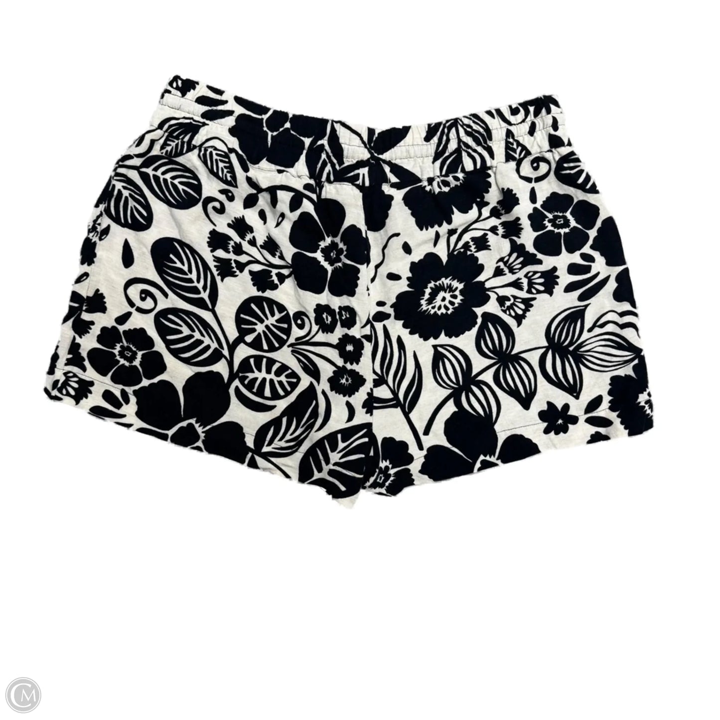 Shorts By Zara In Black & White, Size: Xl