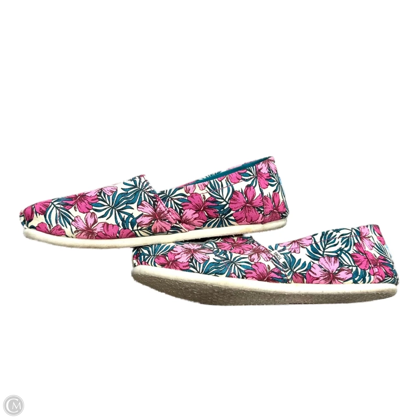 Shoes Flats By Toms In Floral Print, Size: 8.5