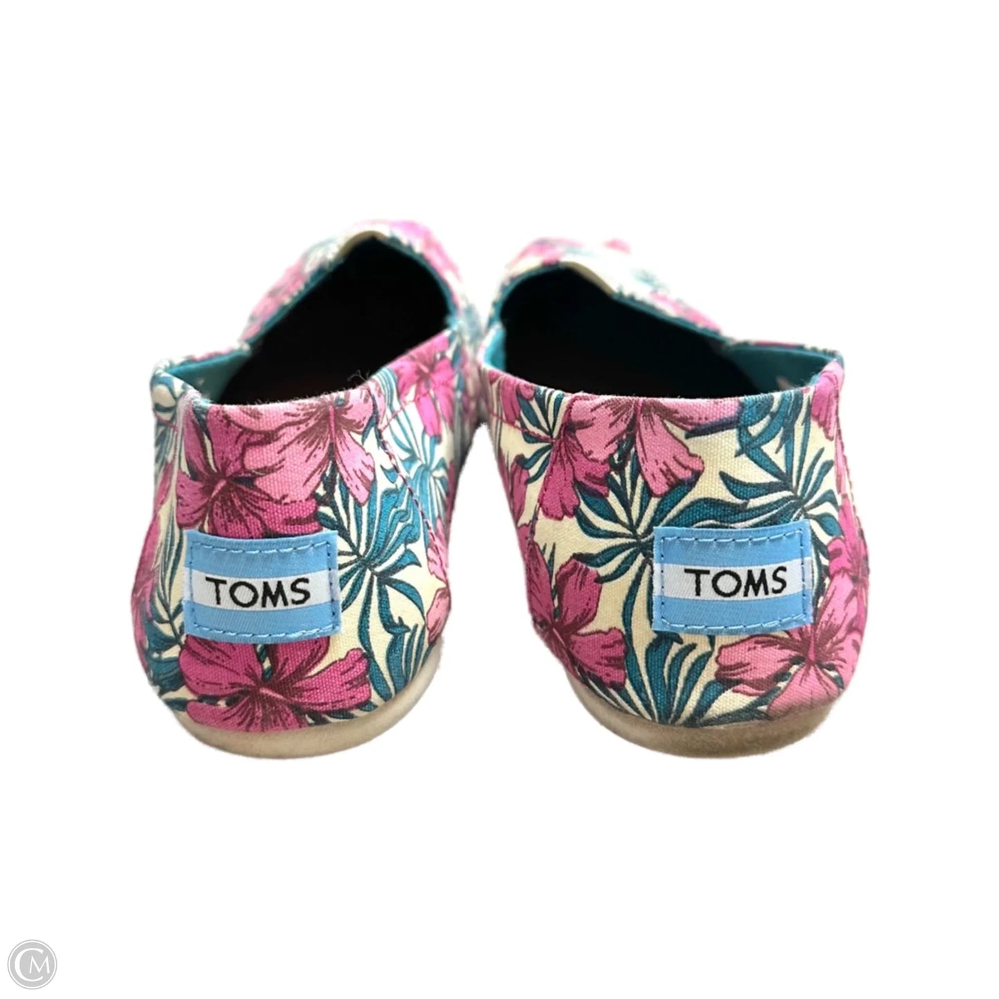 Shoes Flats By Toms In Floral Print, Size: 8.5