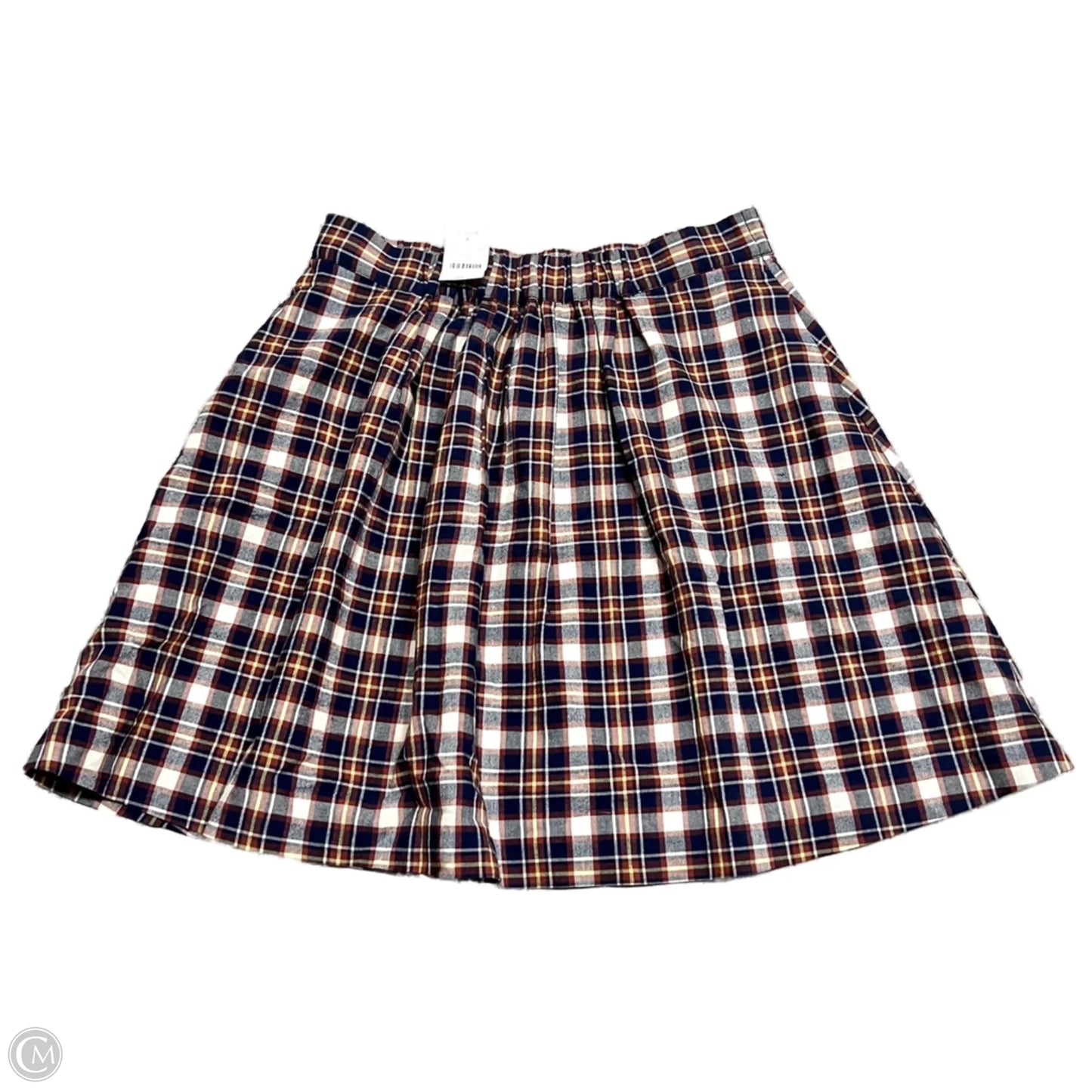 Skirt Mini & Short By J. Crew In Plaid Pattern, Size: S