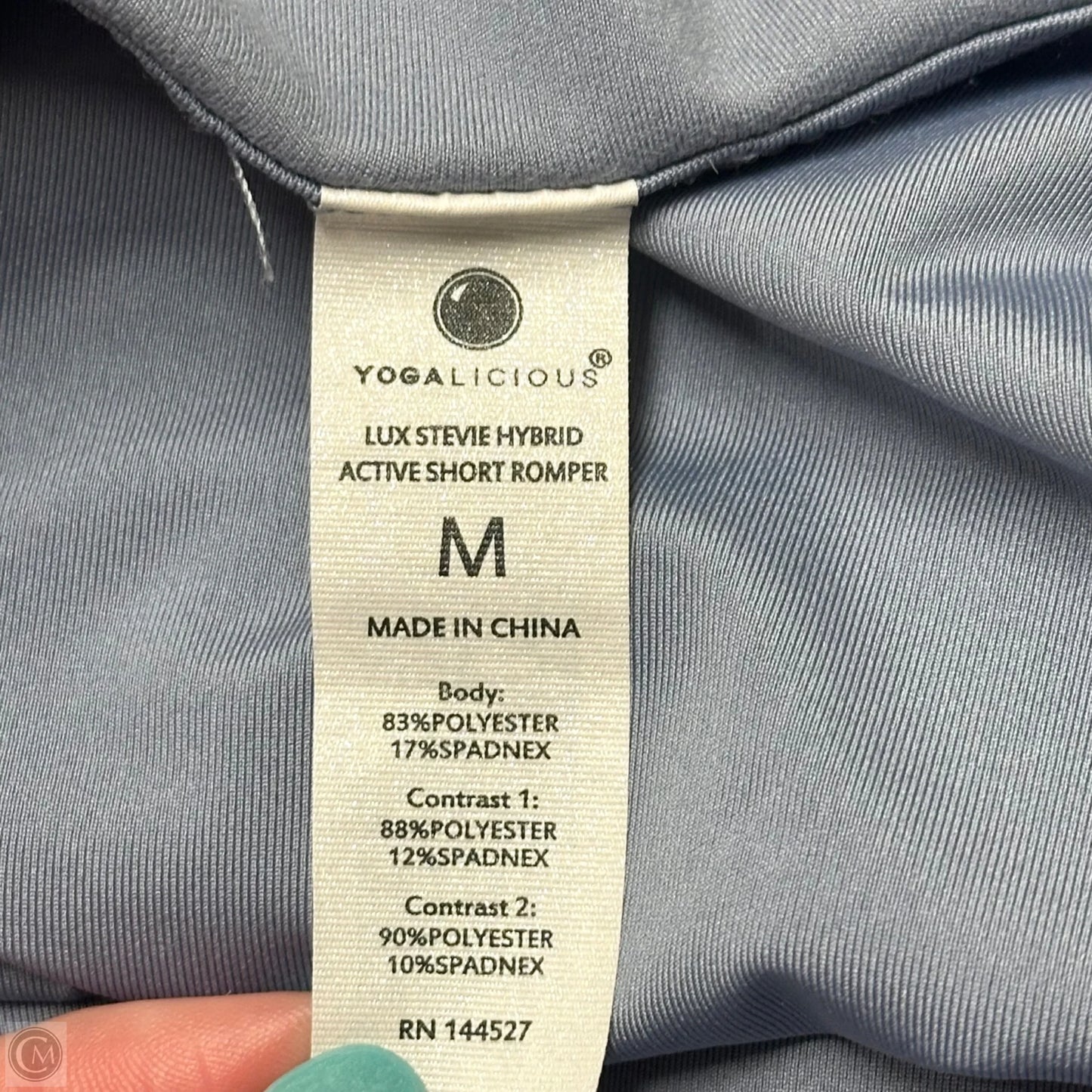 Romper By Yogalicious In Blue, Size: M