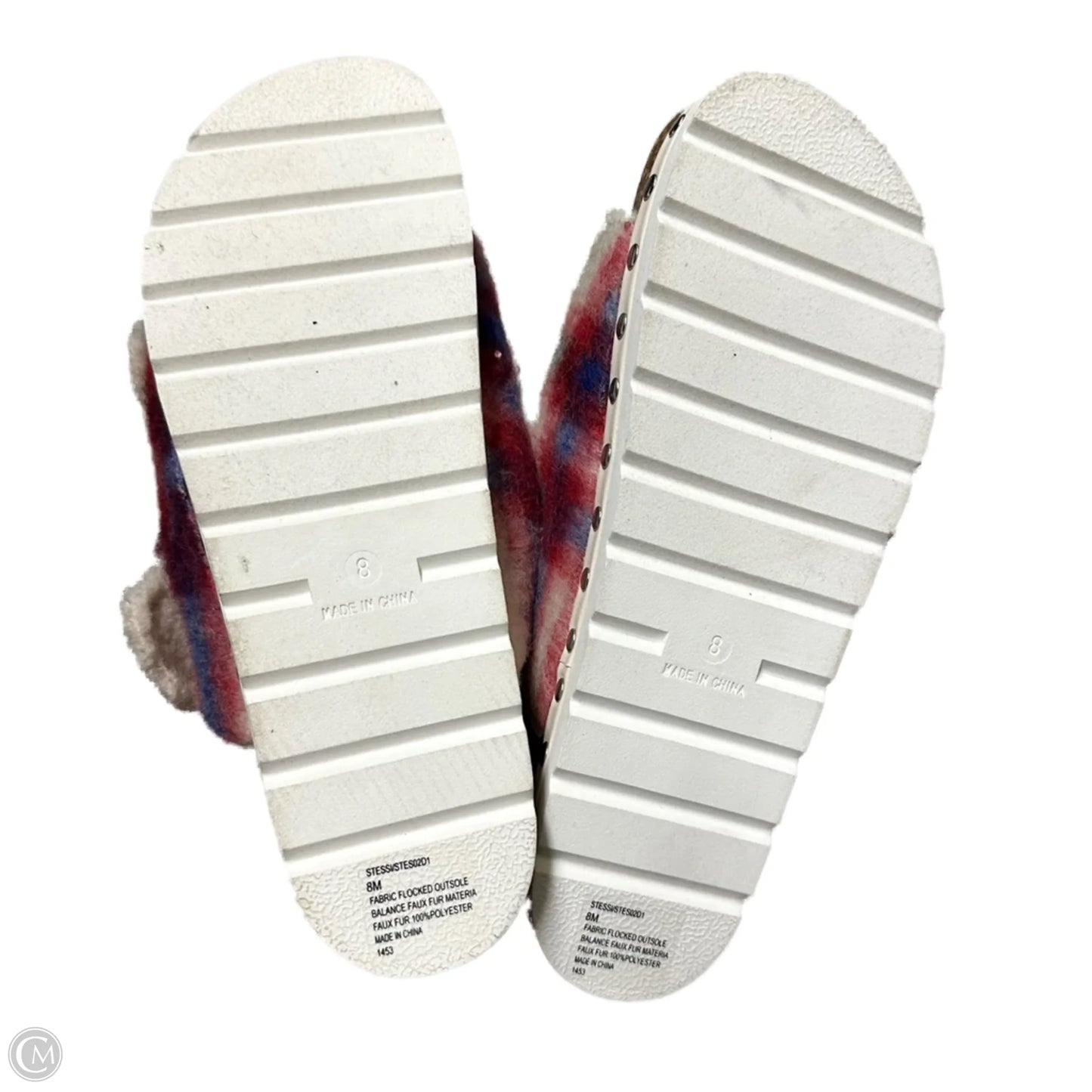 Sandals Flats By Steven In Blue Red & White, Size: 8