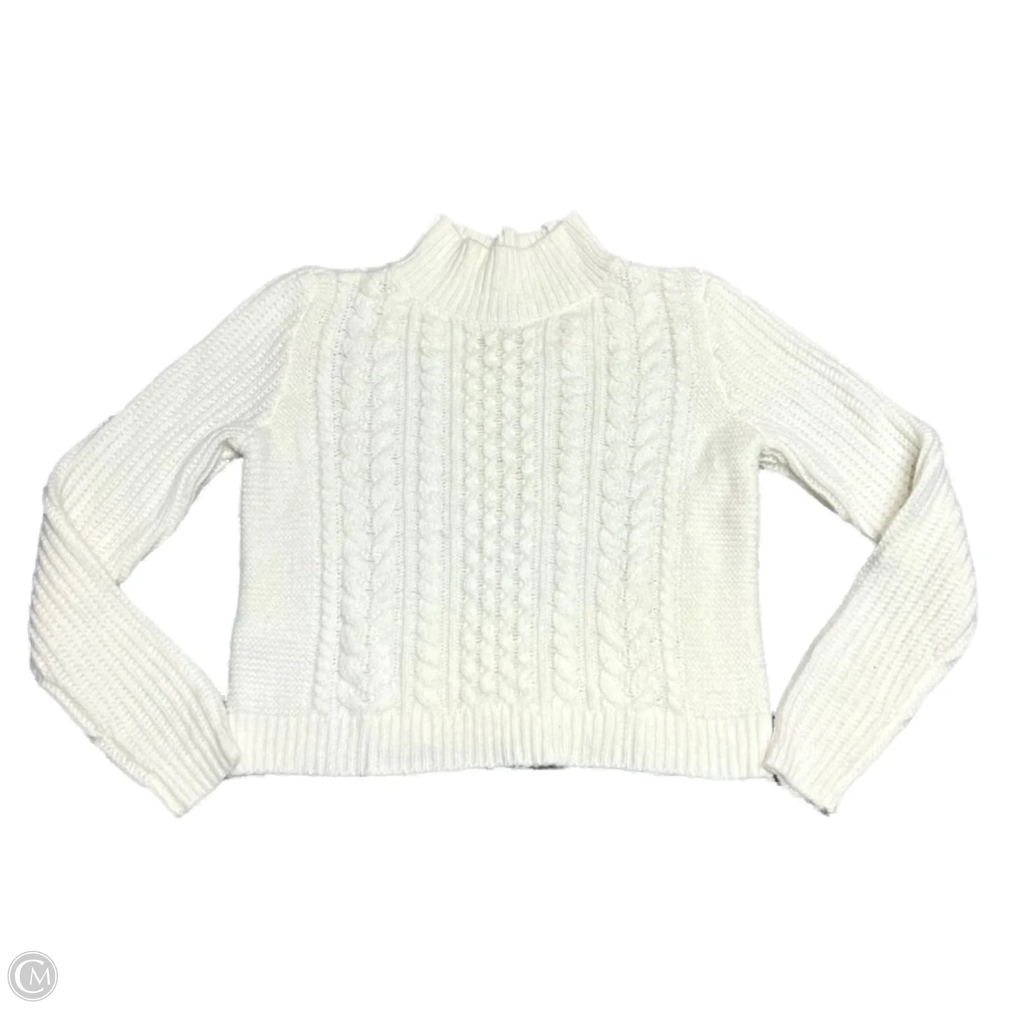 Sweater By Loft In Cream, Size: S