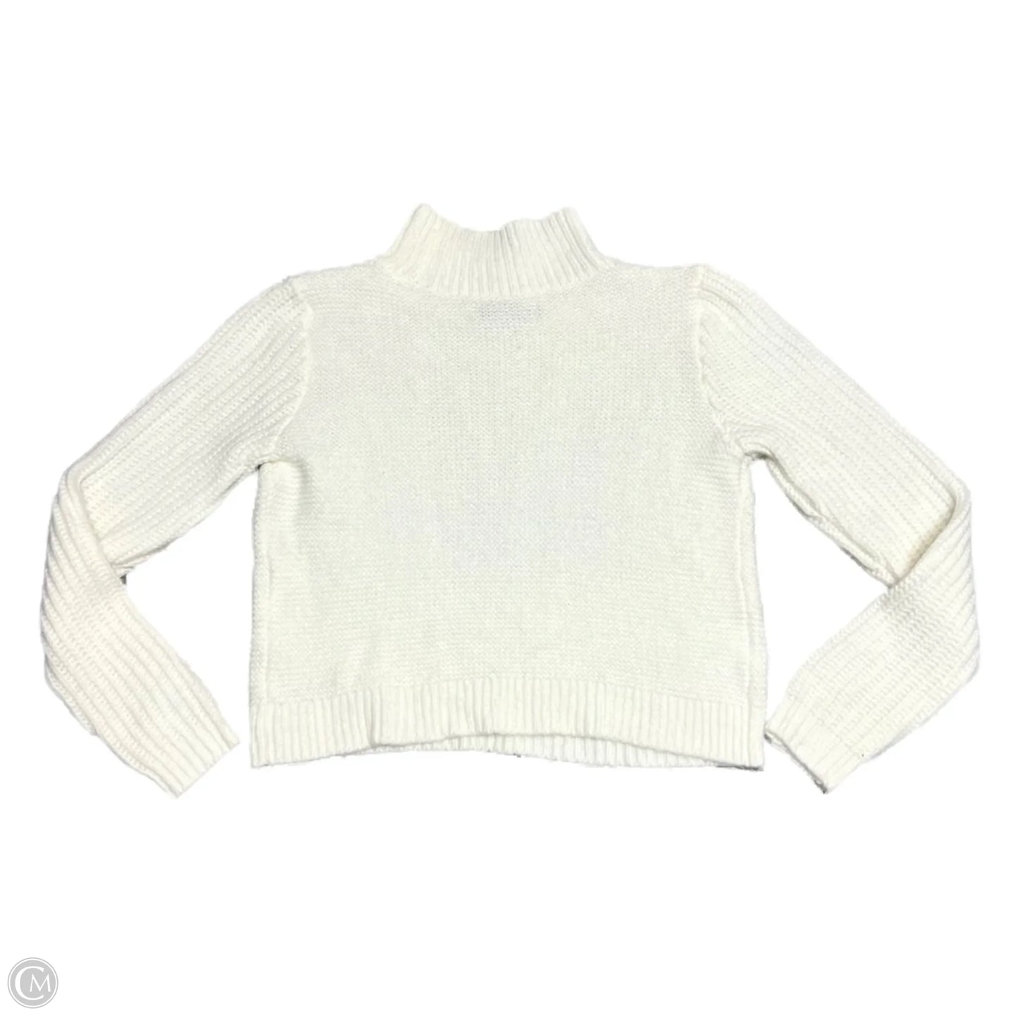 Sweater By Loft In Cream, Size: S