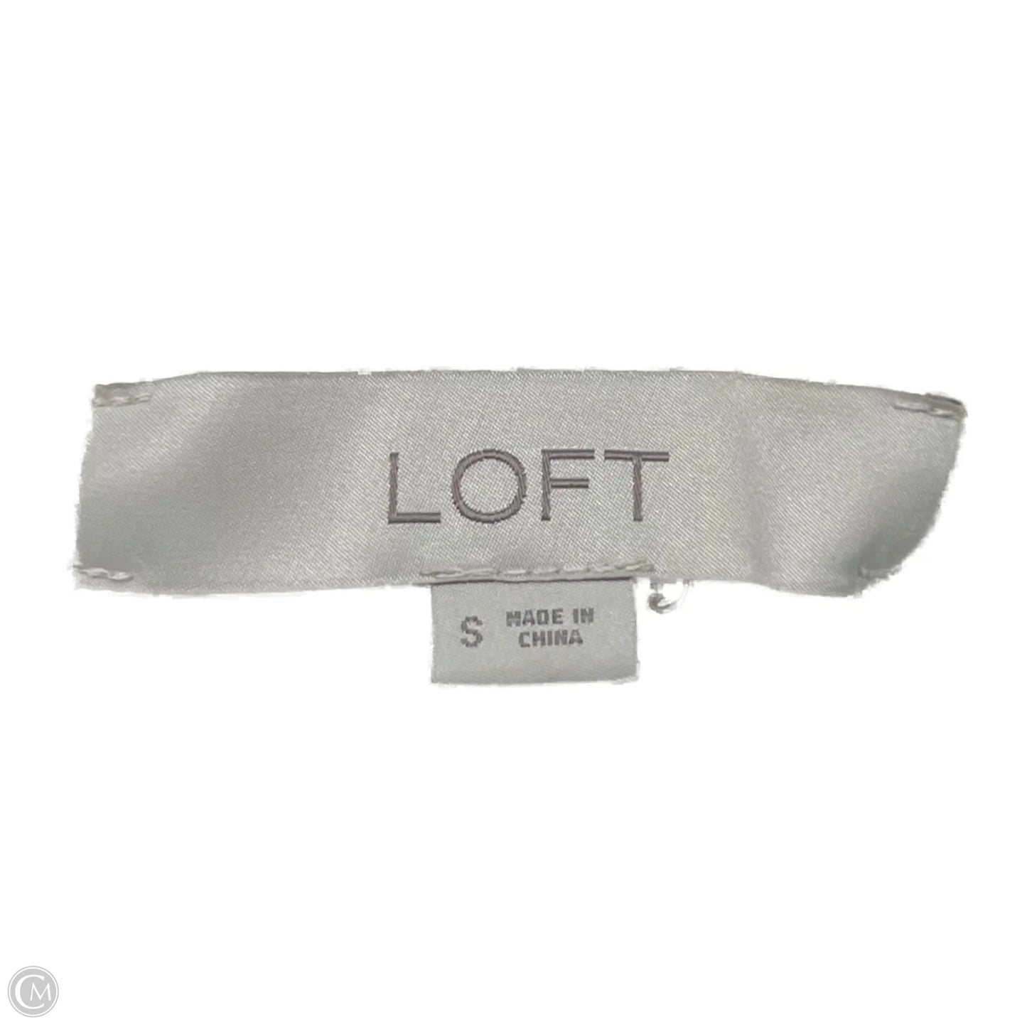 Sweater By Loft In Cream, Size: S