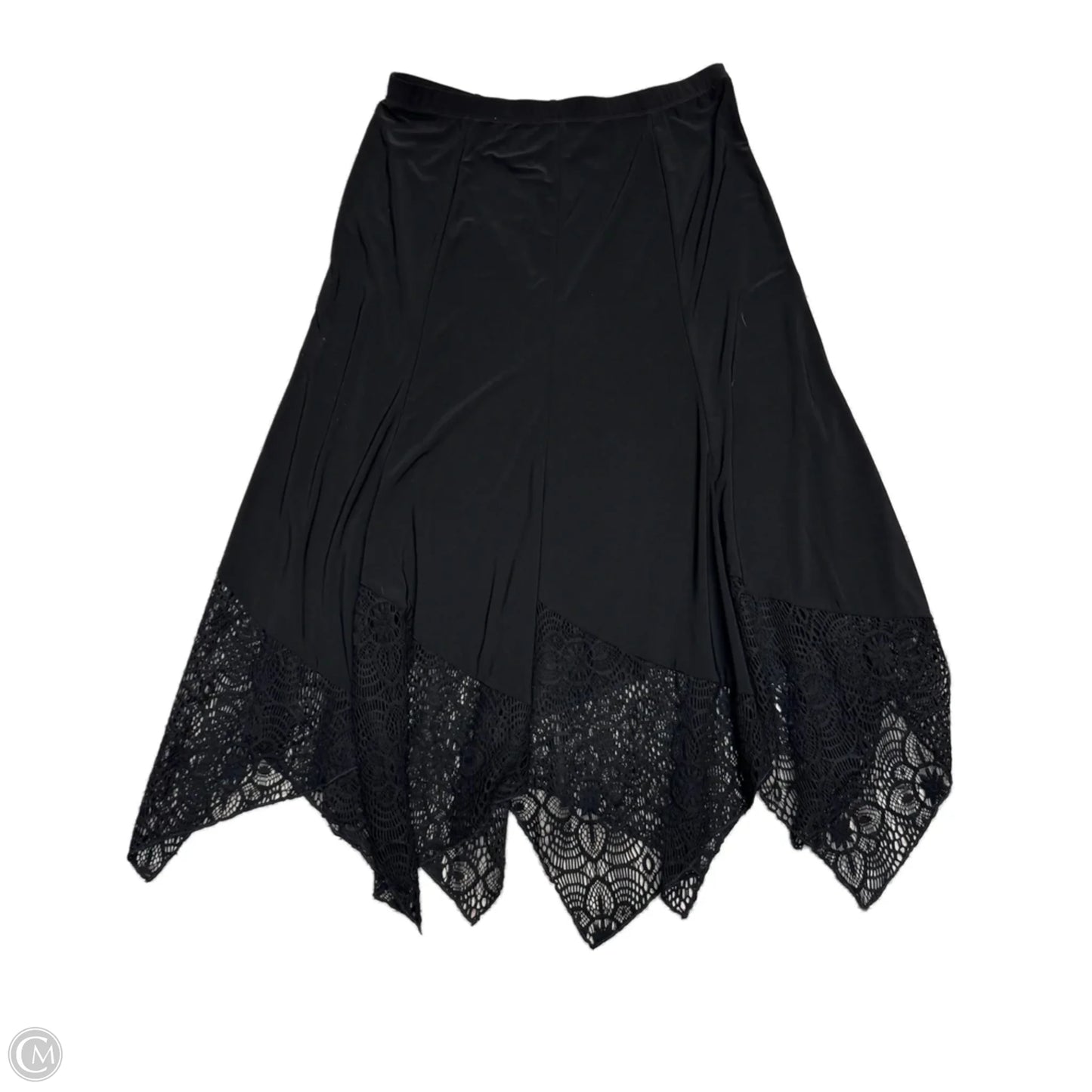 Skirt Maxi By Chicos In Black, Size: M