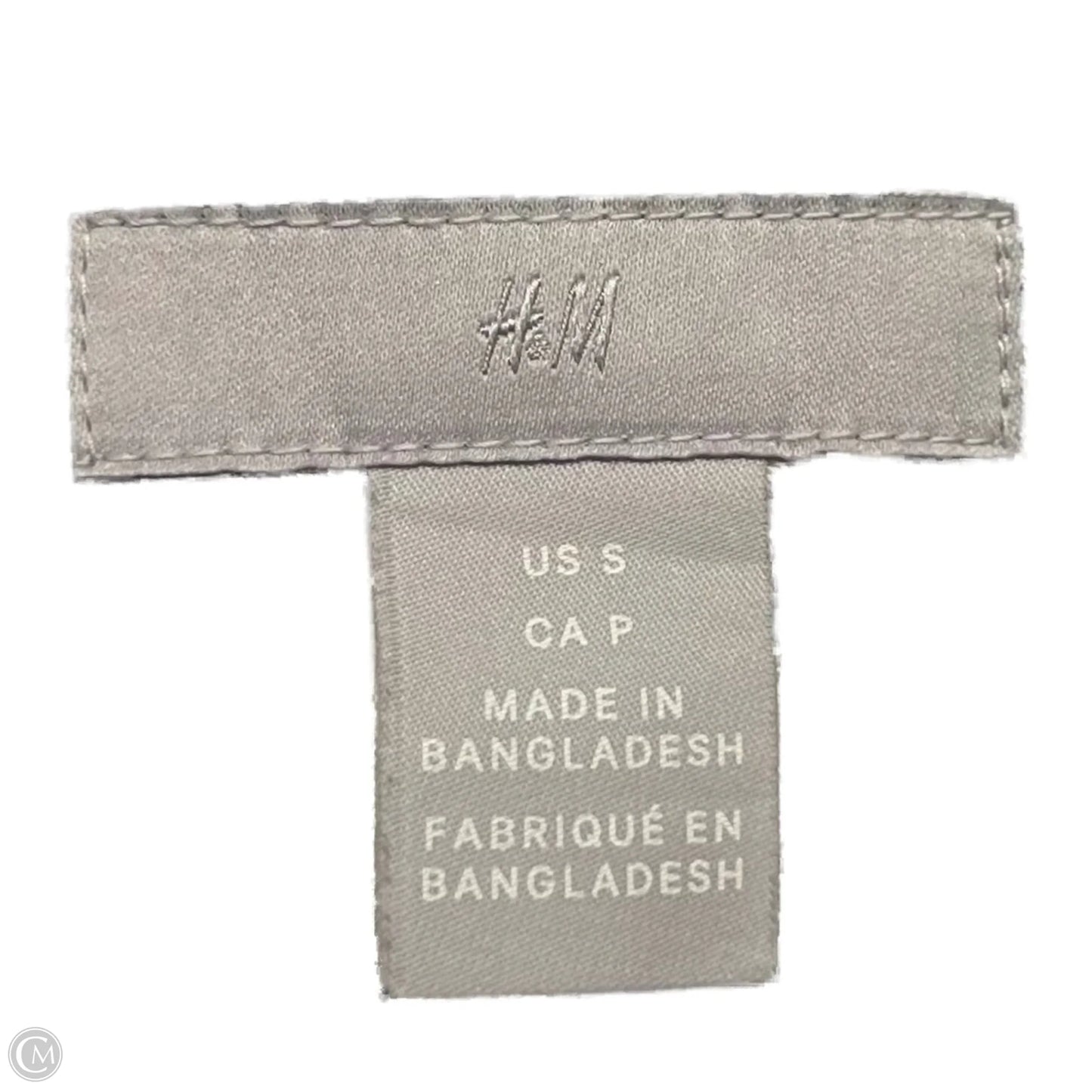 Blazer By H&m In Grey & Purple, Size: S