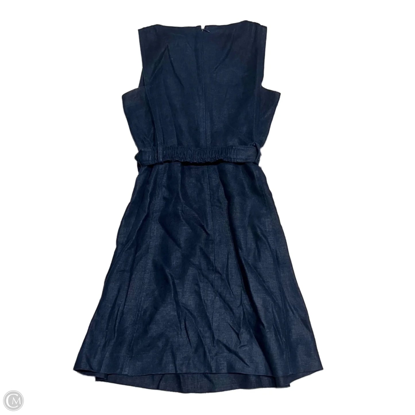 Dress Designer By Tory Burch In Blue & Gold, Size: Xs