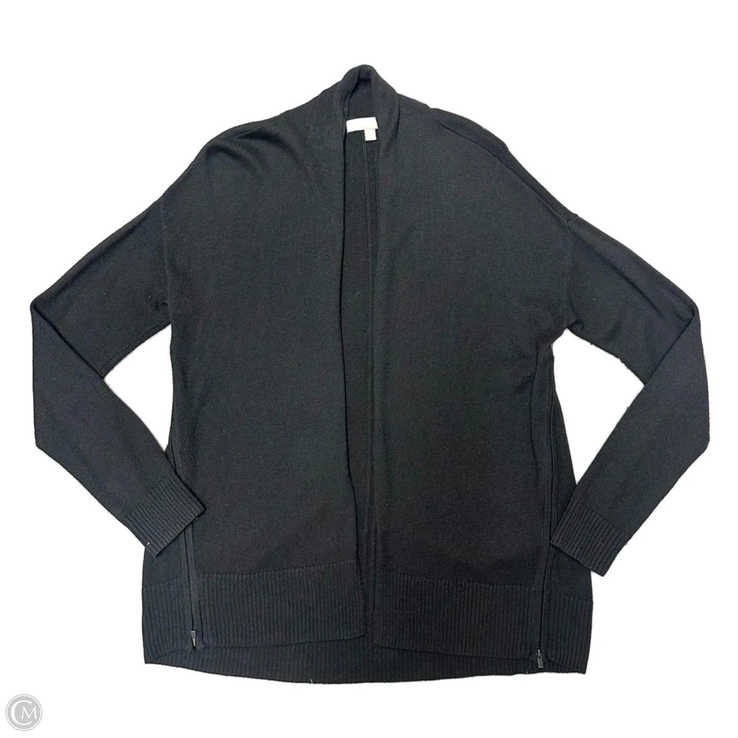 Sweater Cardigan By Banana Republic In Black, Size: M