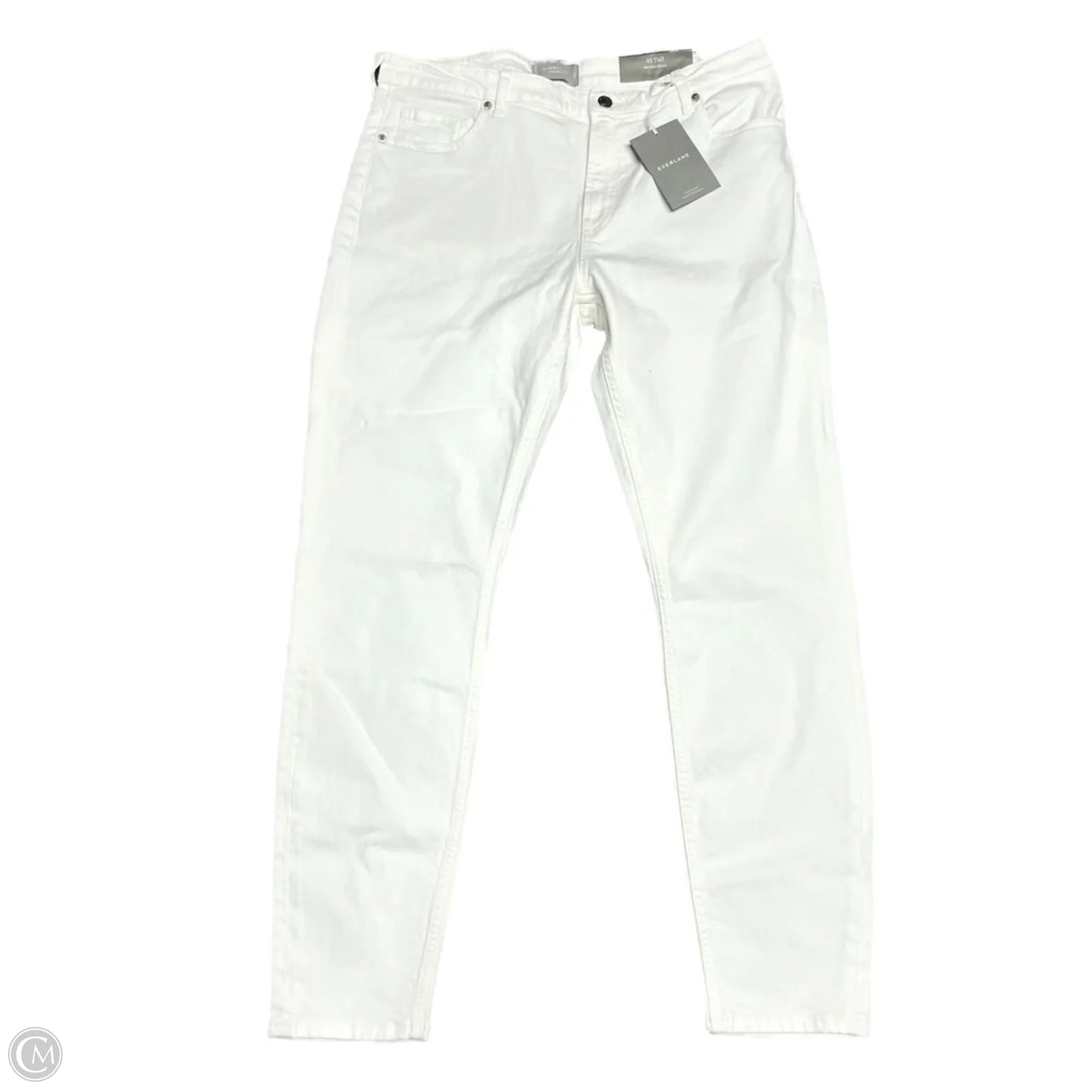 Jeans Skinny By Everlane In White, Size: 16