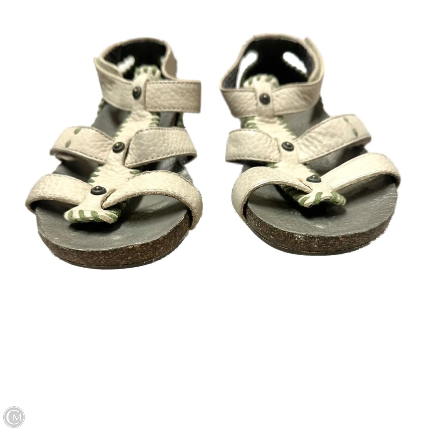 Sandals Flats By Toto In Cream, Size: 6