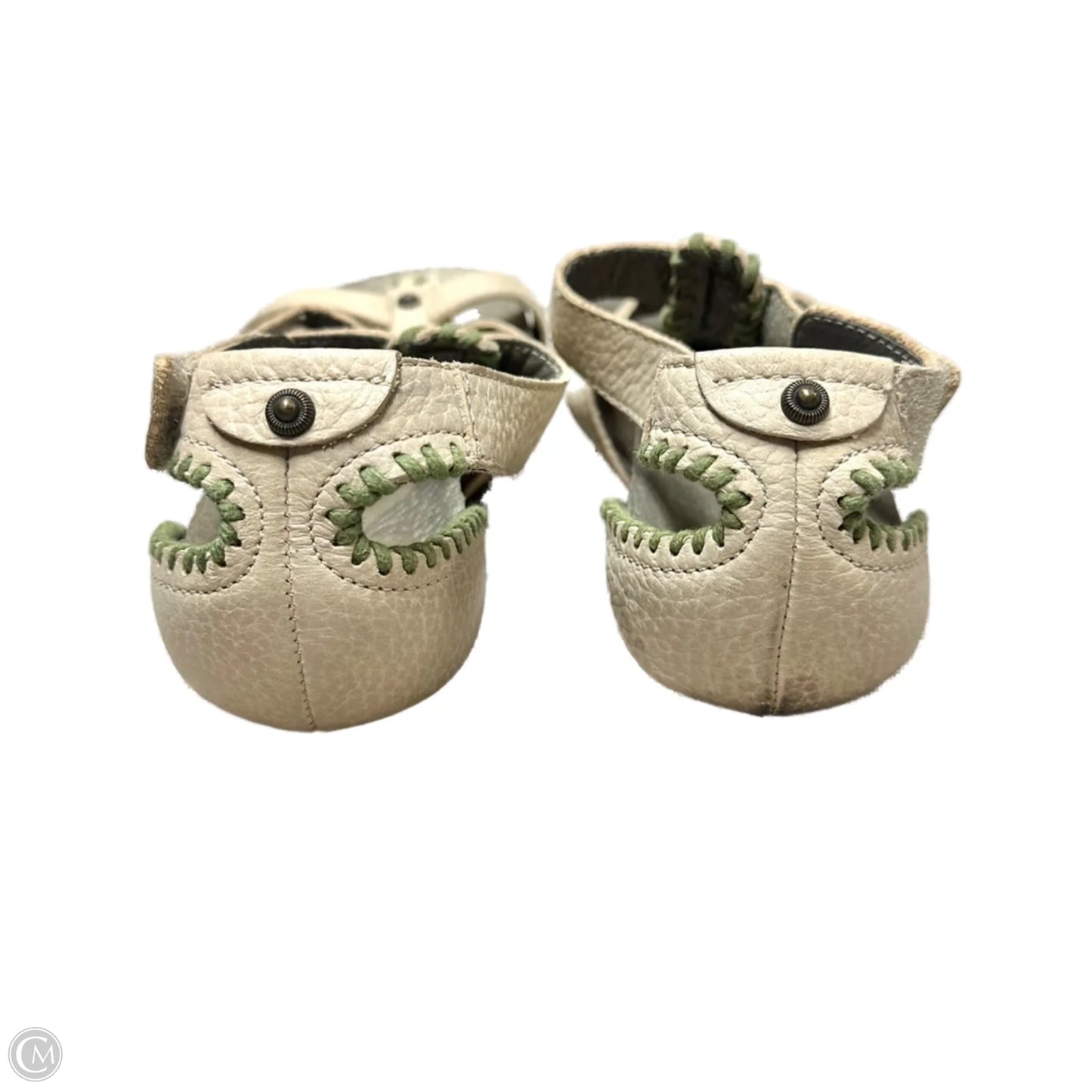 Sandals Flats By Toto In Cream, Size: 6