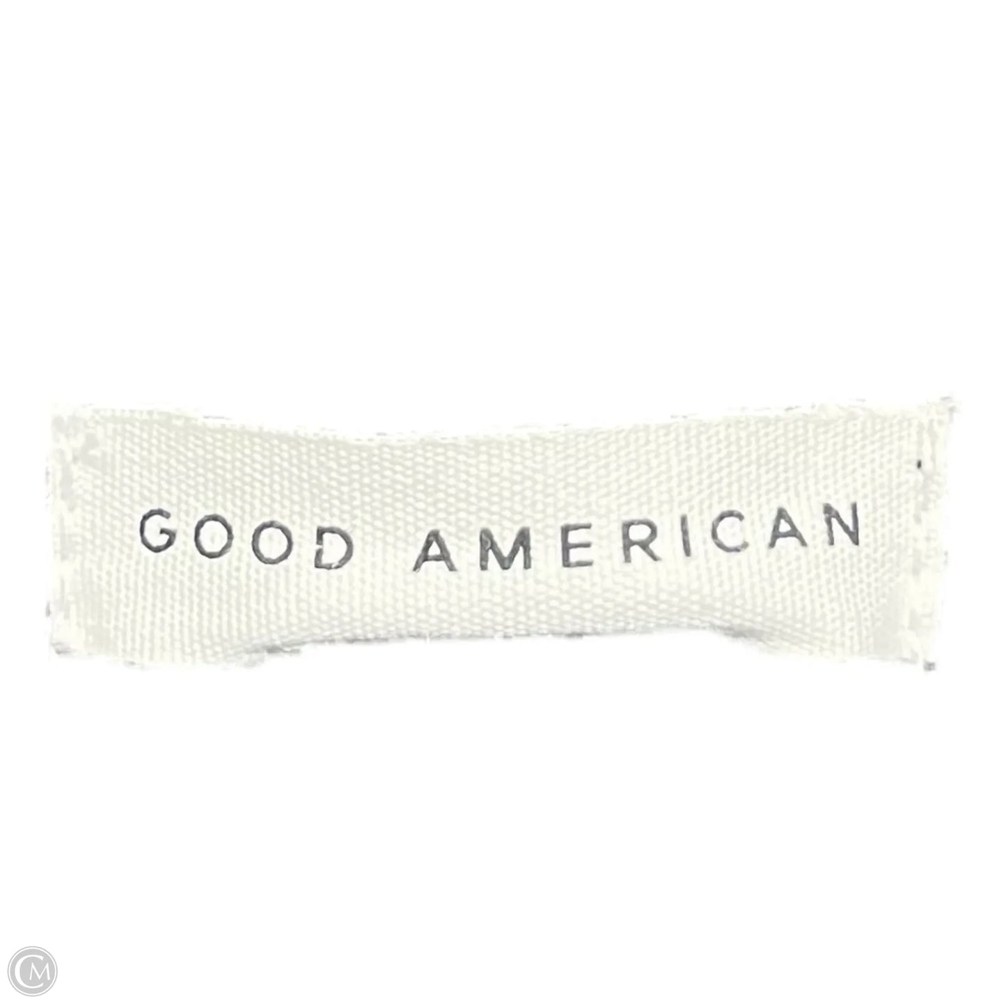 Jeans Wide Leg By Good American In Black, Size: 4
