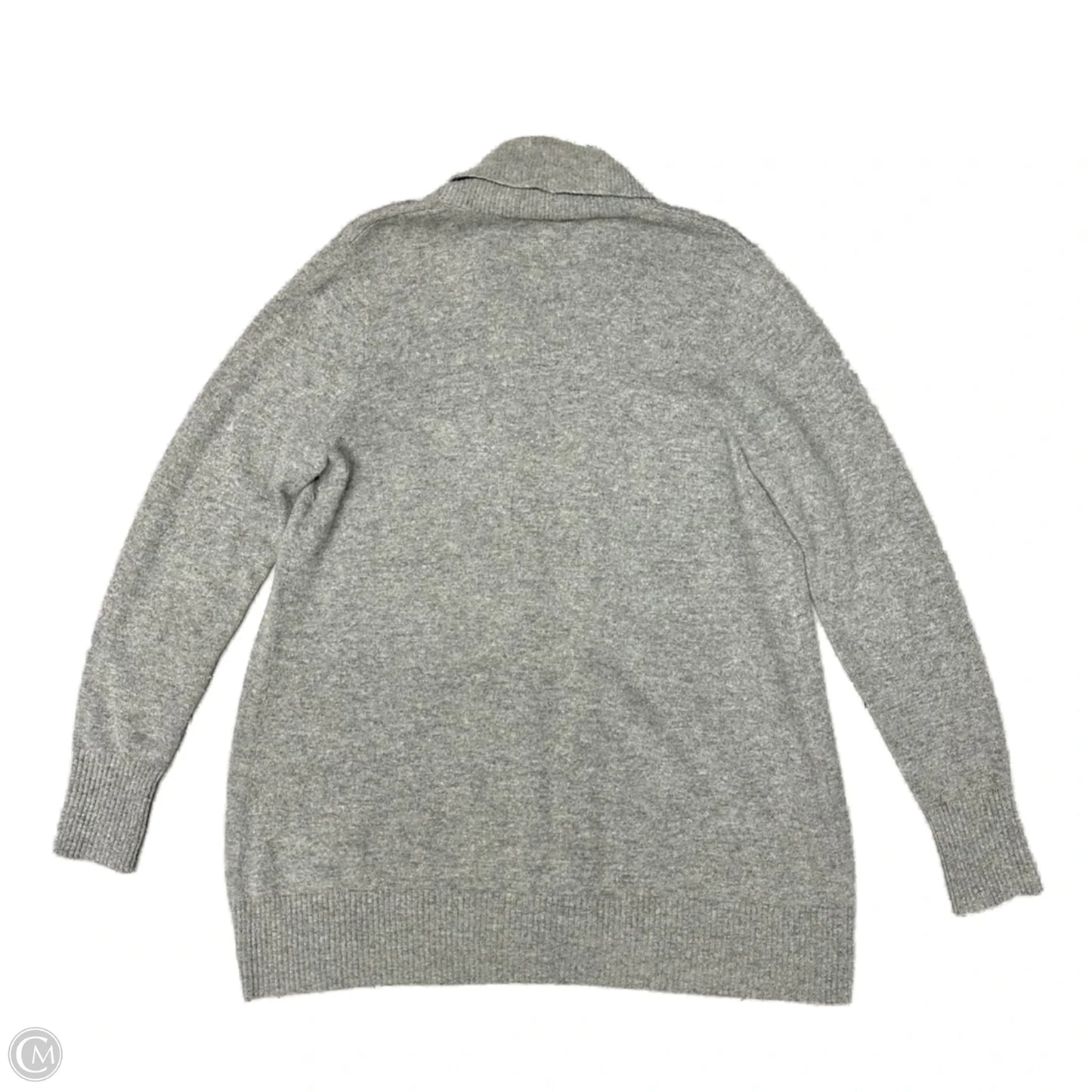 Sweater Cardigan Cashmere By J. Crew In Grey, Size: L