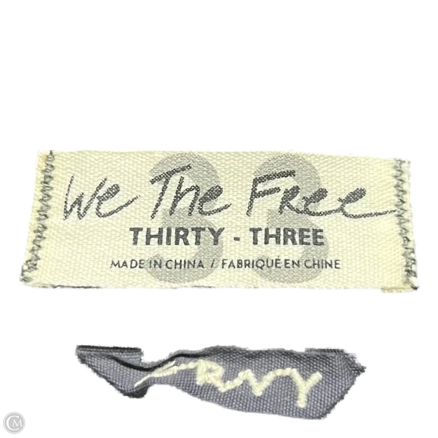 Jeans Flared By We The Free In Black Denim, Size: 16