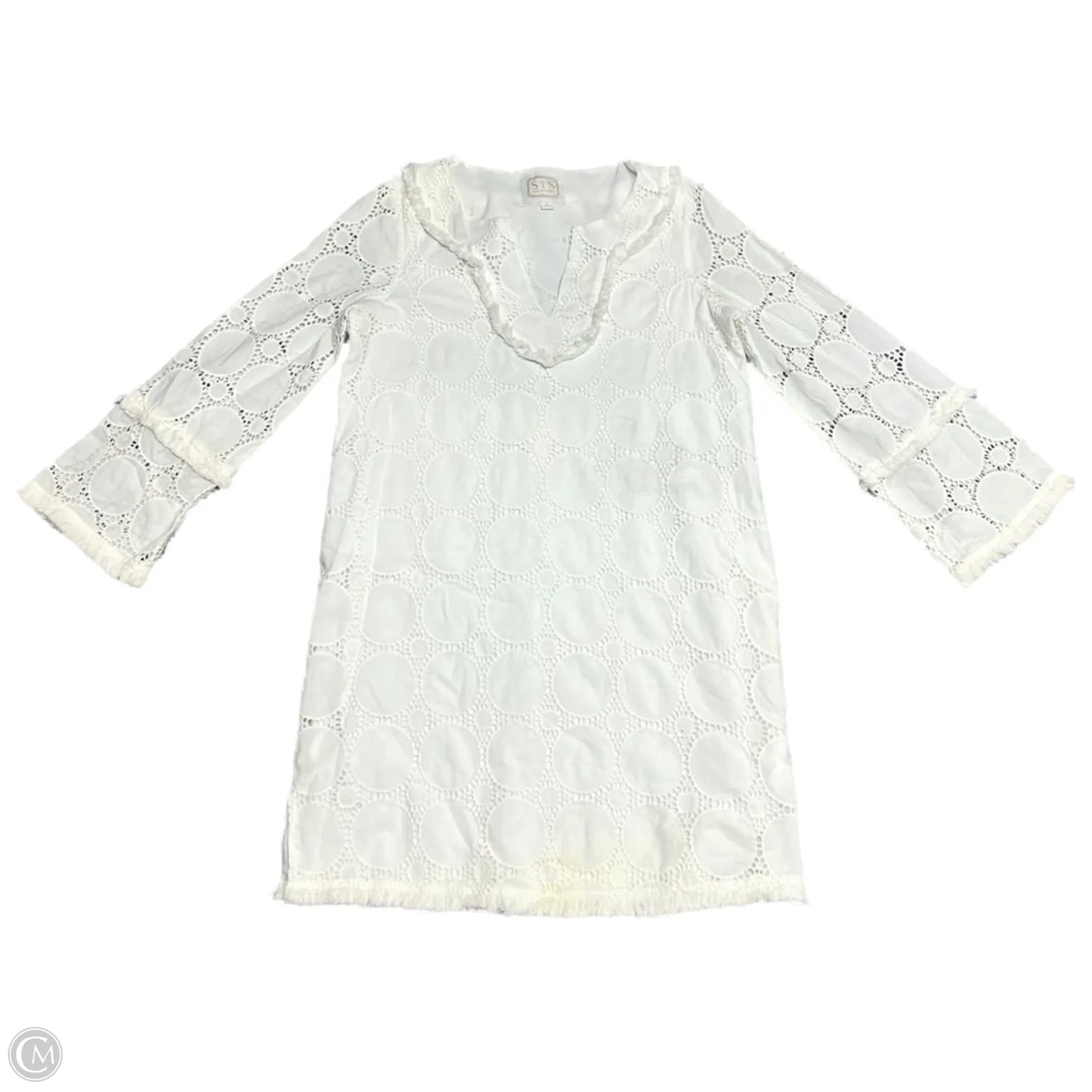 Dress Casual Short By Sail To Sable In White, Size: M