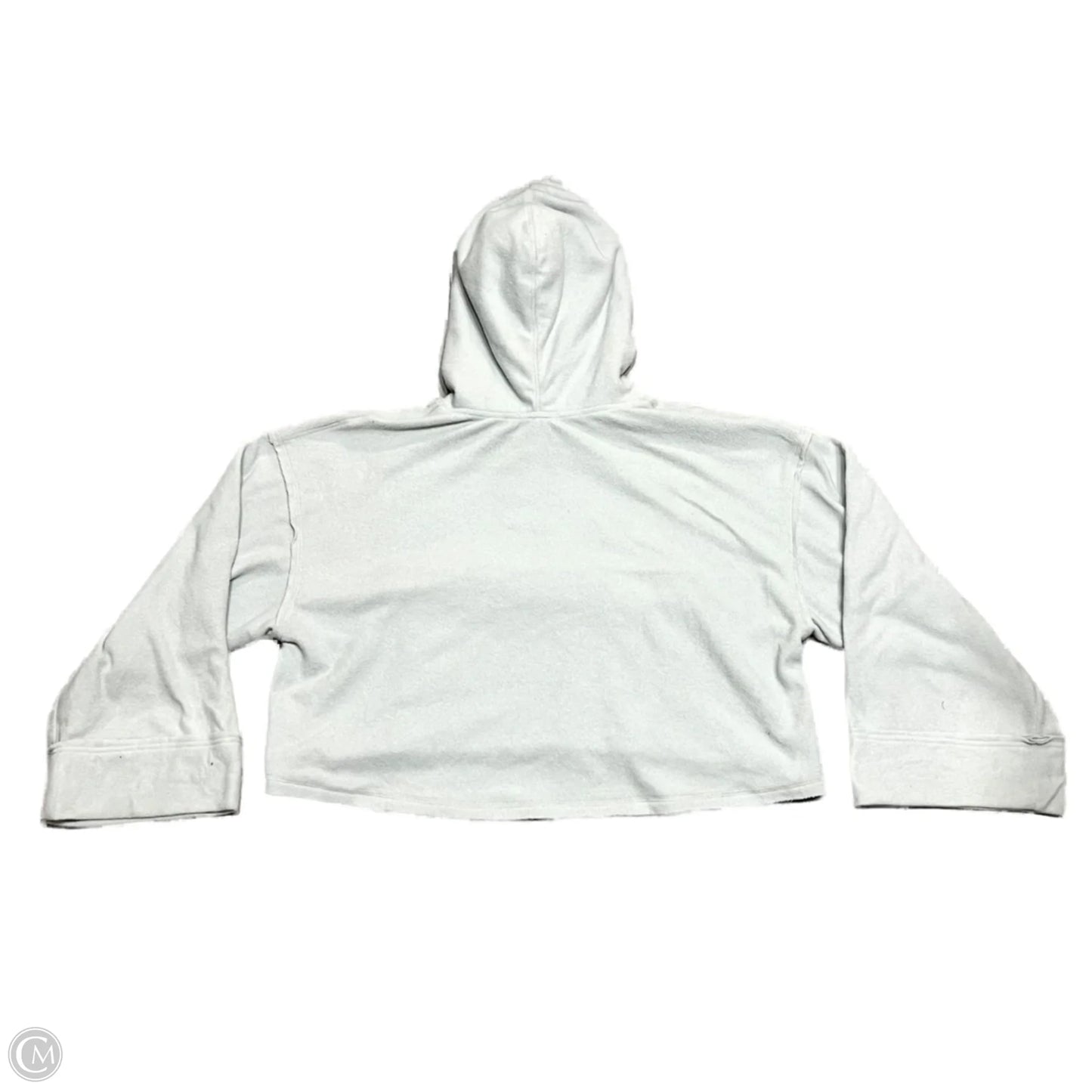 Sweatshirt Hoodie By Free People In Blue, Size: L