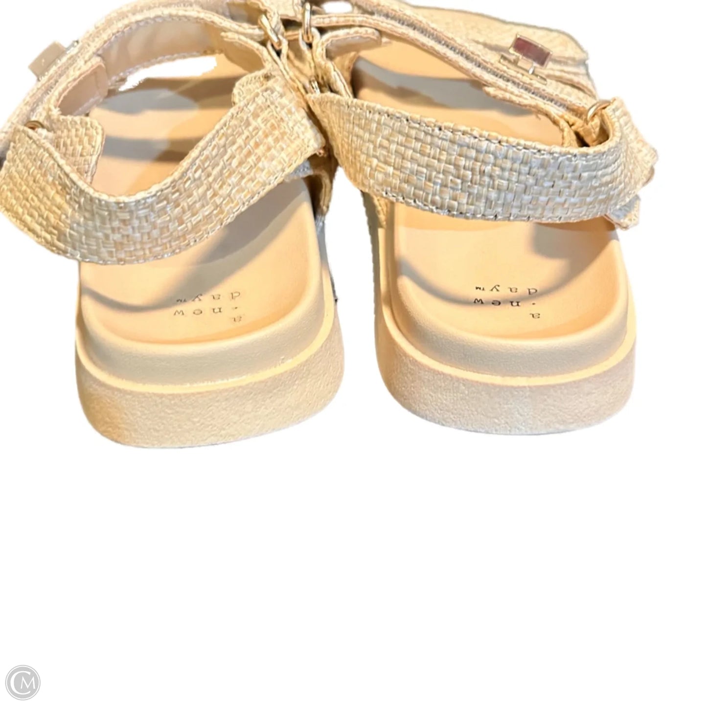 Sandals Flats By A New Day In Tan, Size: 9.5