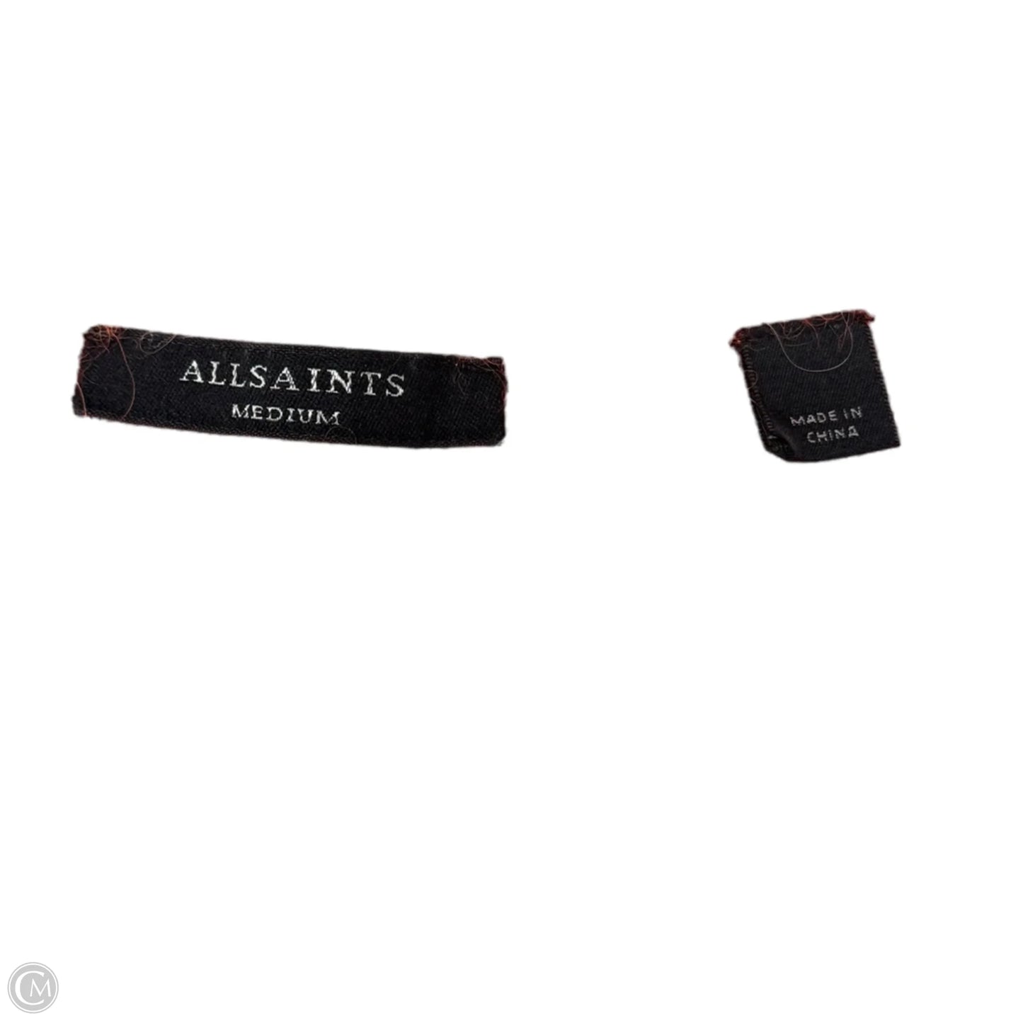 Sweater Cardigan Designer By All Saints In Orange, Size: M