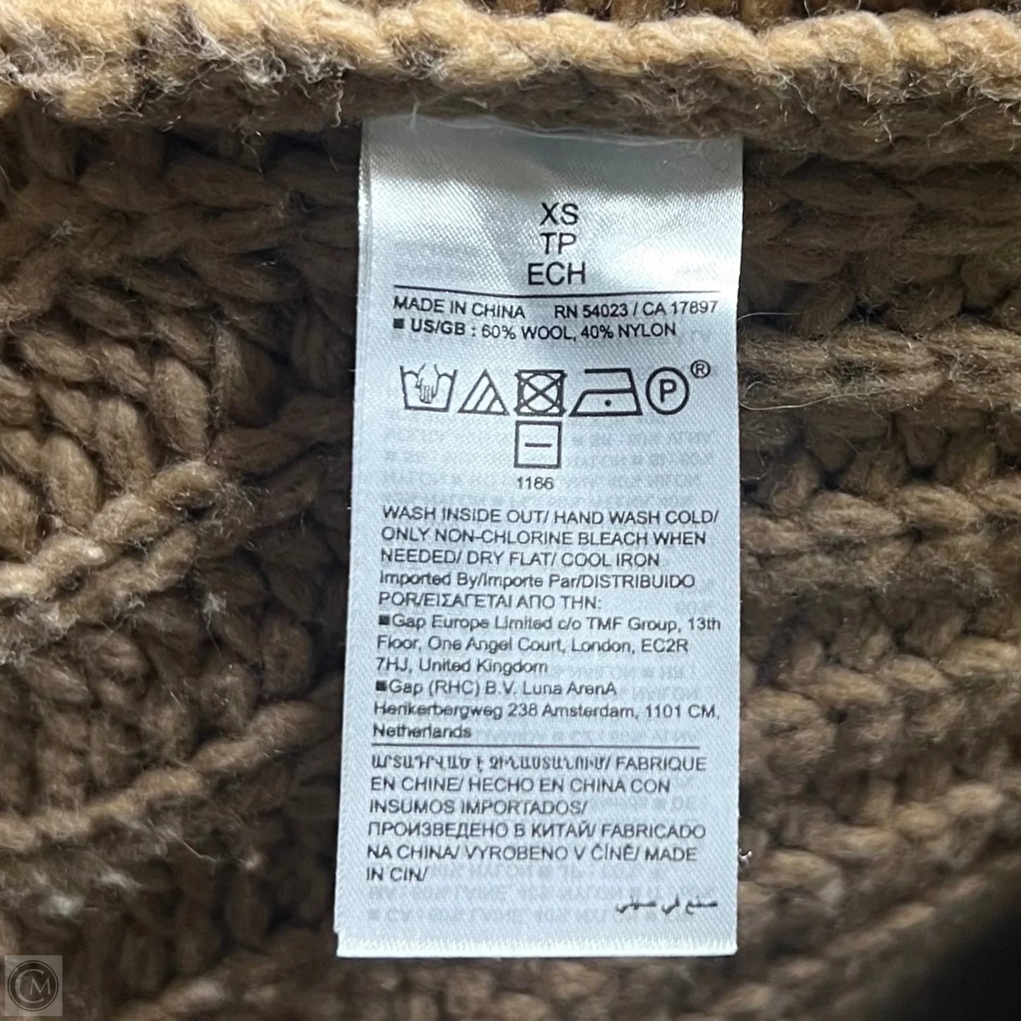 Sweater By Banana Republic In Brown, Size: Xs